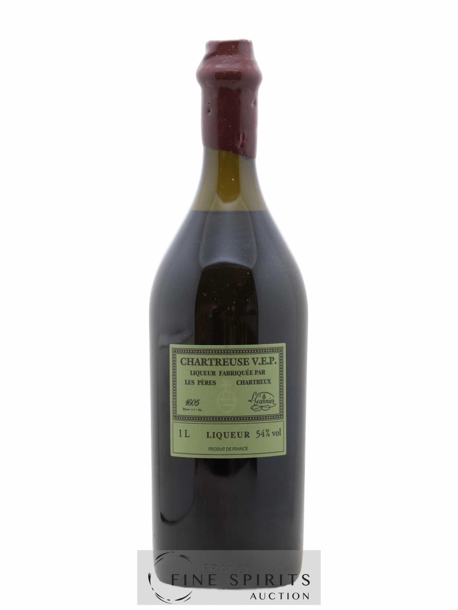 Chartreuse Of. Verte V.E.P. Mise 2022 - Lot de 1 bouteille - 1