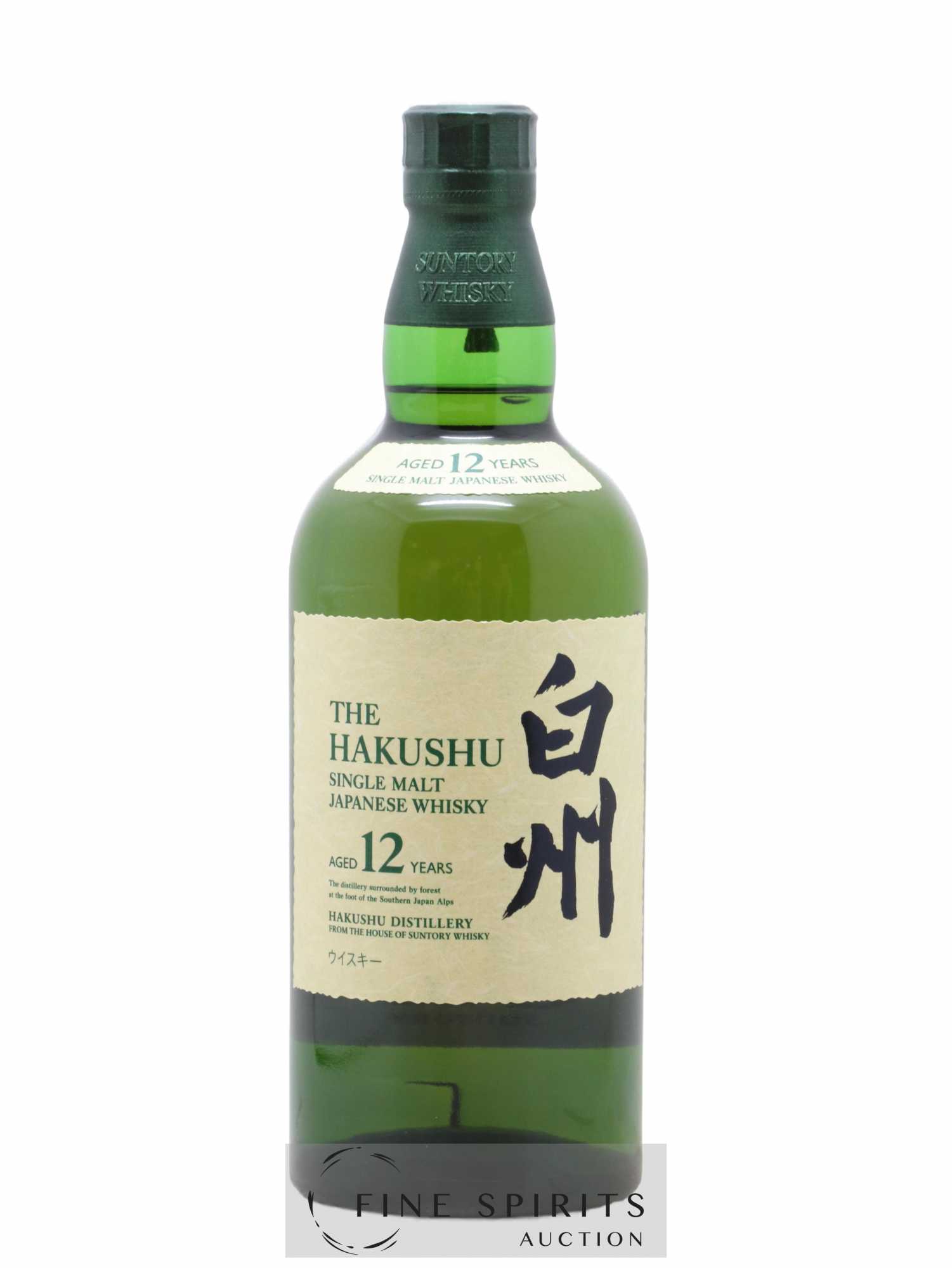 Hakushu 12 years Of. - Lot de 1 bouteille - 1