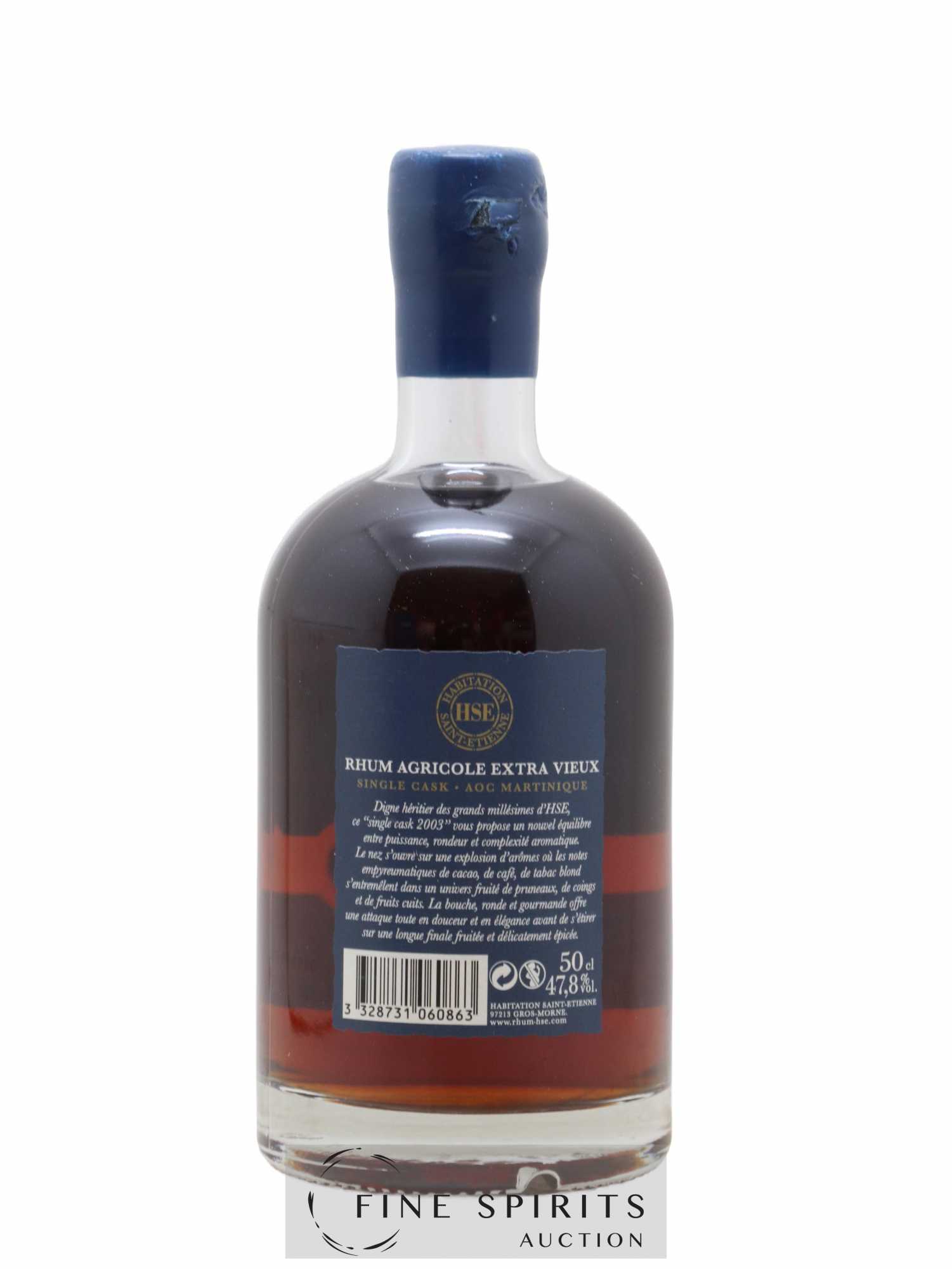 HSE 2003 Of. Single Cask n°FRA-1809-2 - One of 1000 - bottled 2019 Grand Millésime - Lot de 1 bouteille - 2