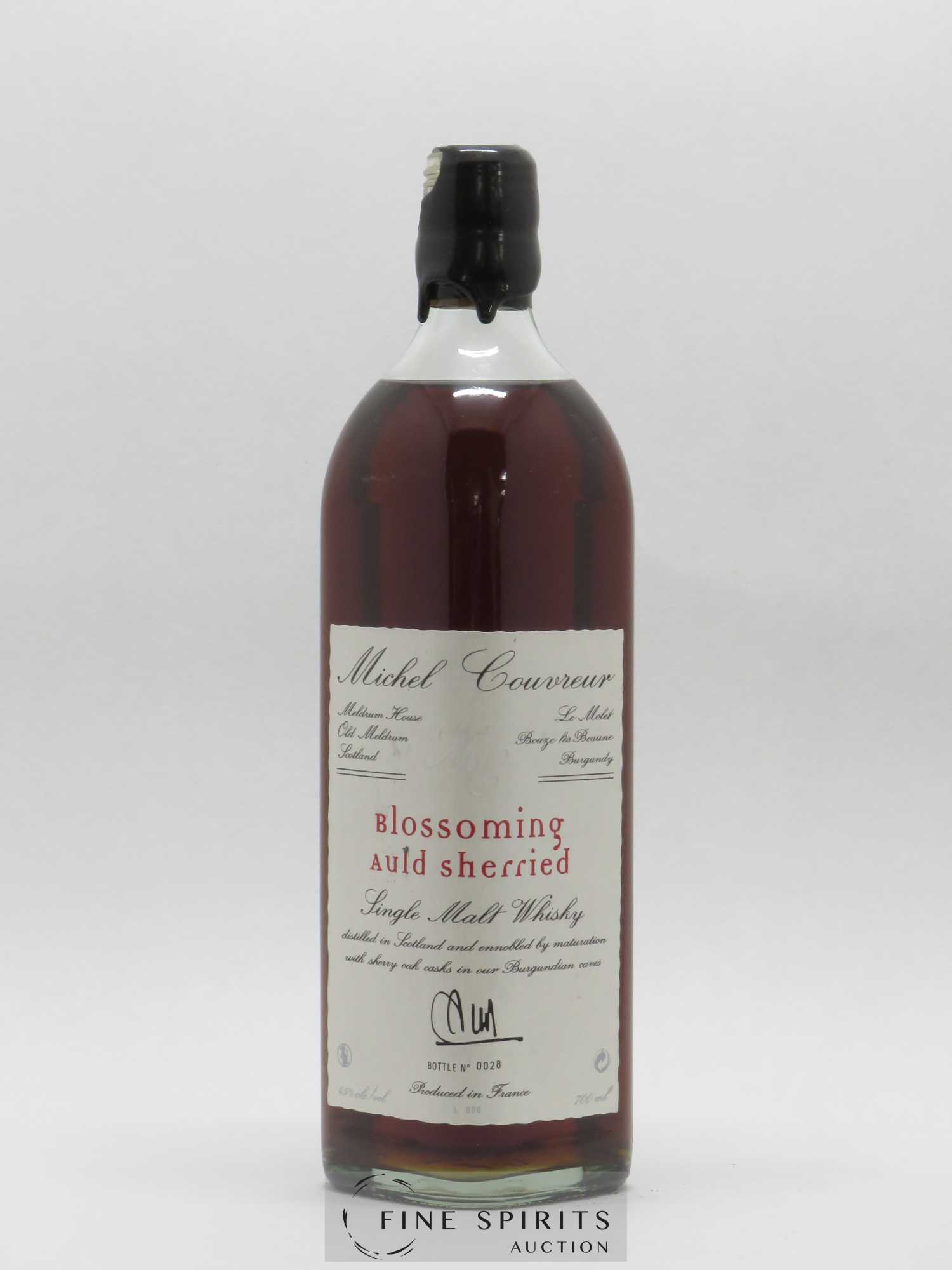 Michel Couvreur Of. Blossoming auld Sherried N°0028 - Posten von 1 Flasche - 0