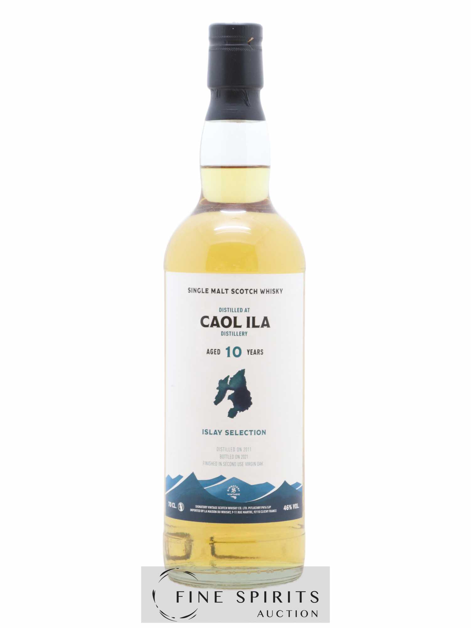 Caol Ila 10 years 2011 Signatory Vintage Islay Selection bottled 2021 LMDW - Lot de 1 bouteille - 0