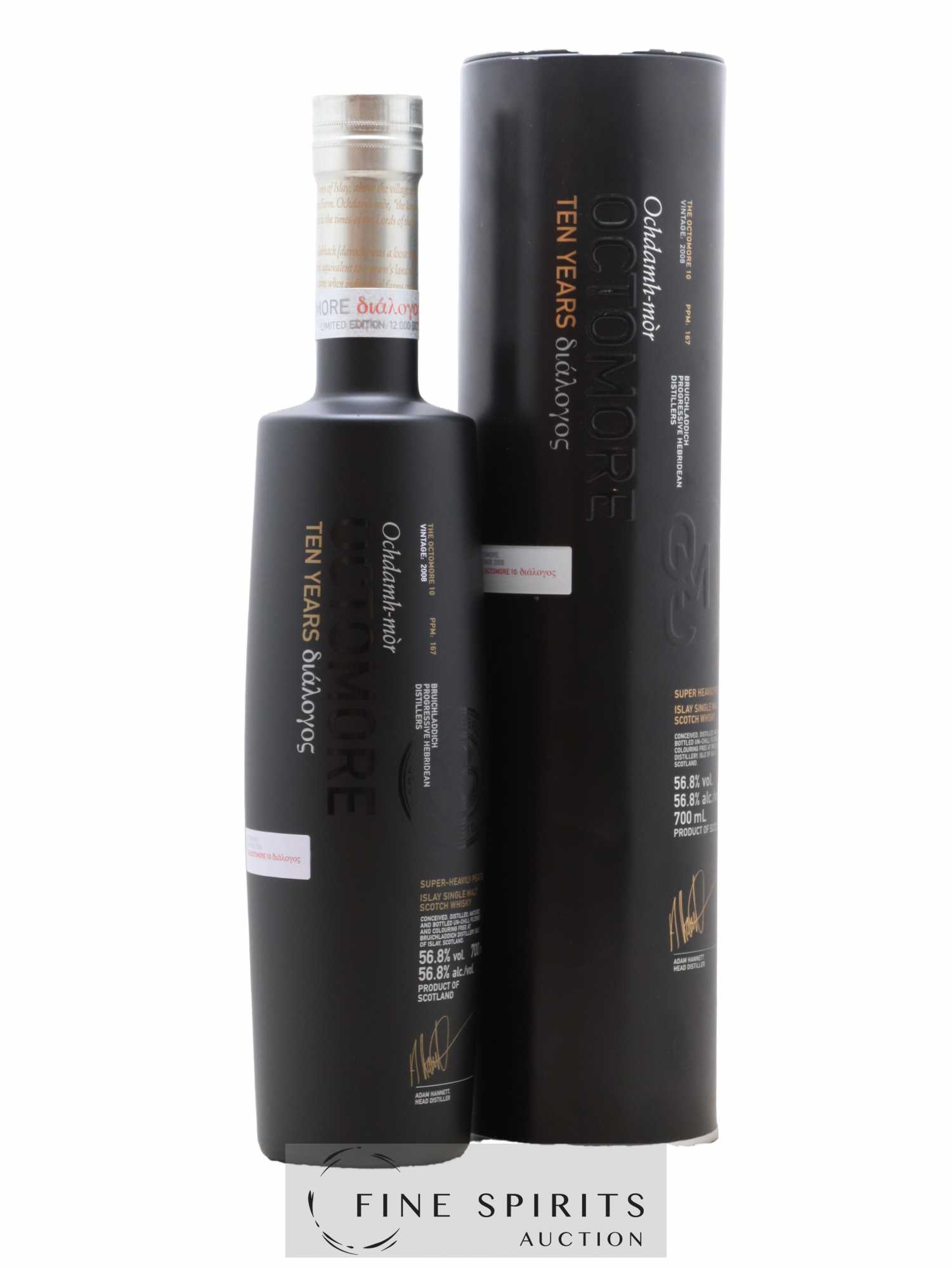 Octomore 10 years 2008 Of. - Lot de 1 bouteille - 0