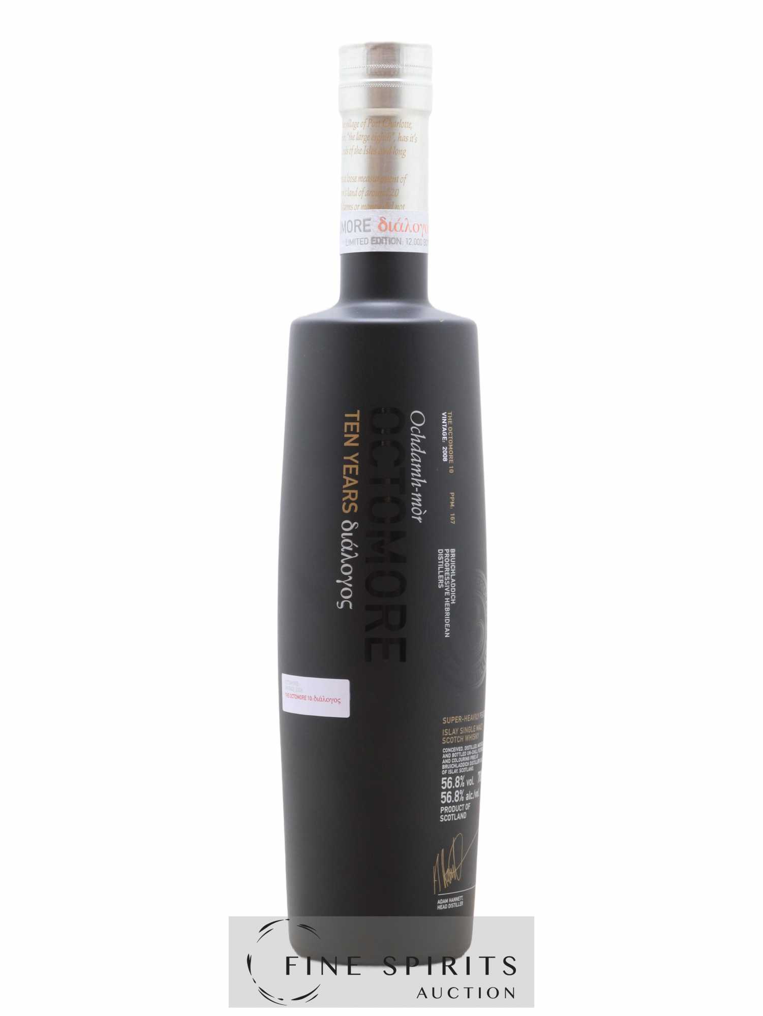 Octomore 10 years 2008 Of. - Posten von 1 Flasche - 1