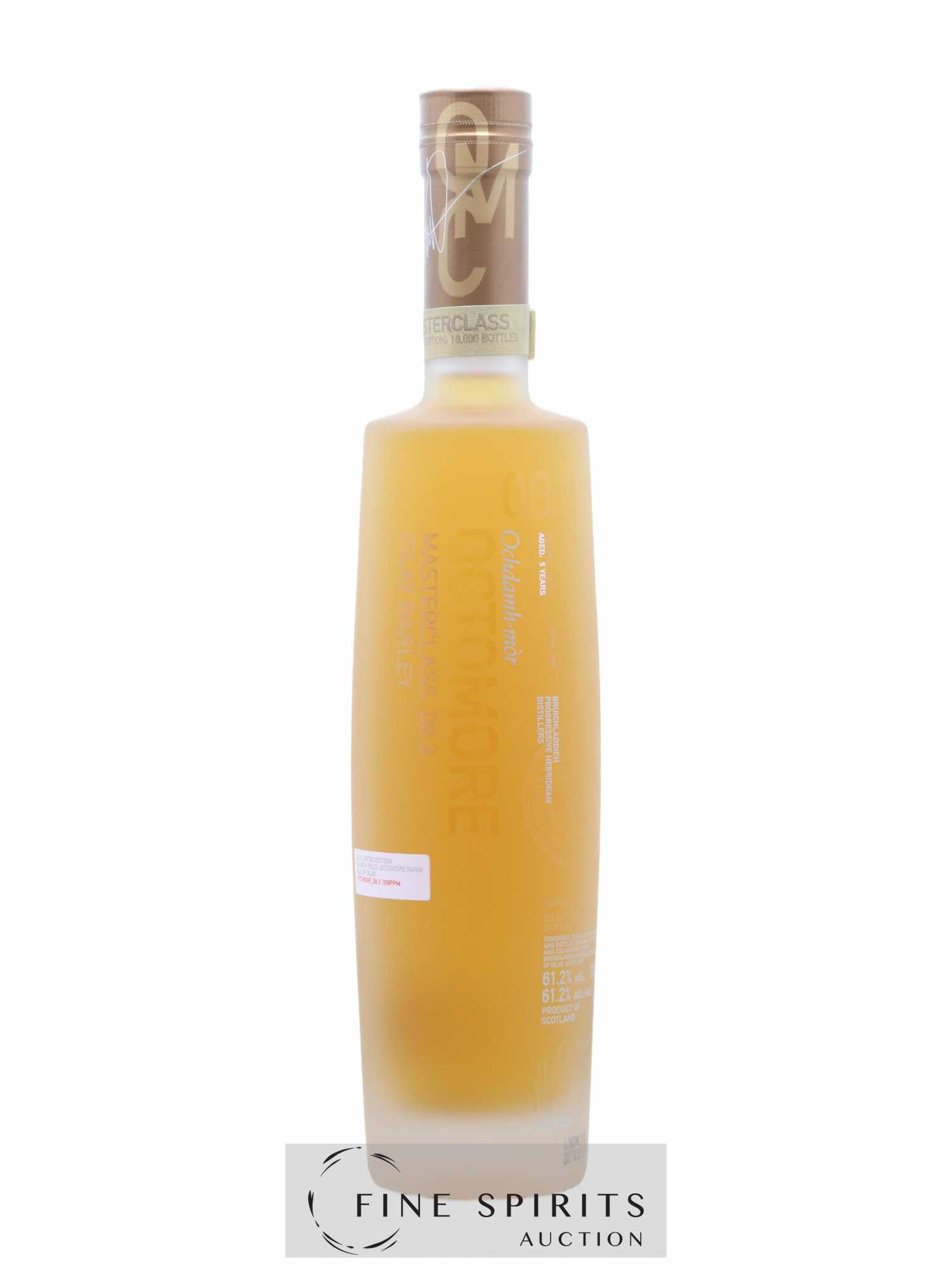 Octomore 5 years Of. Masterclass Edition 08.3 Islay Barley 2011 Limited Edition - Posten von 1 Flasche - 1