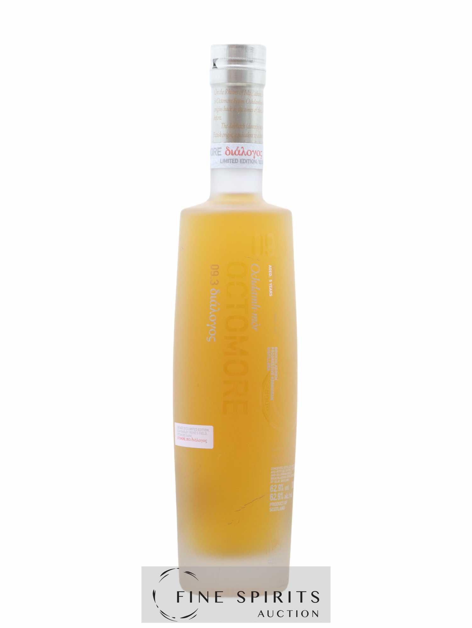 Octomore 5 years Of. Edition 09.3 One of 18000 Limited Edition - Lot de 1 bouteille - 1