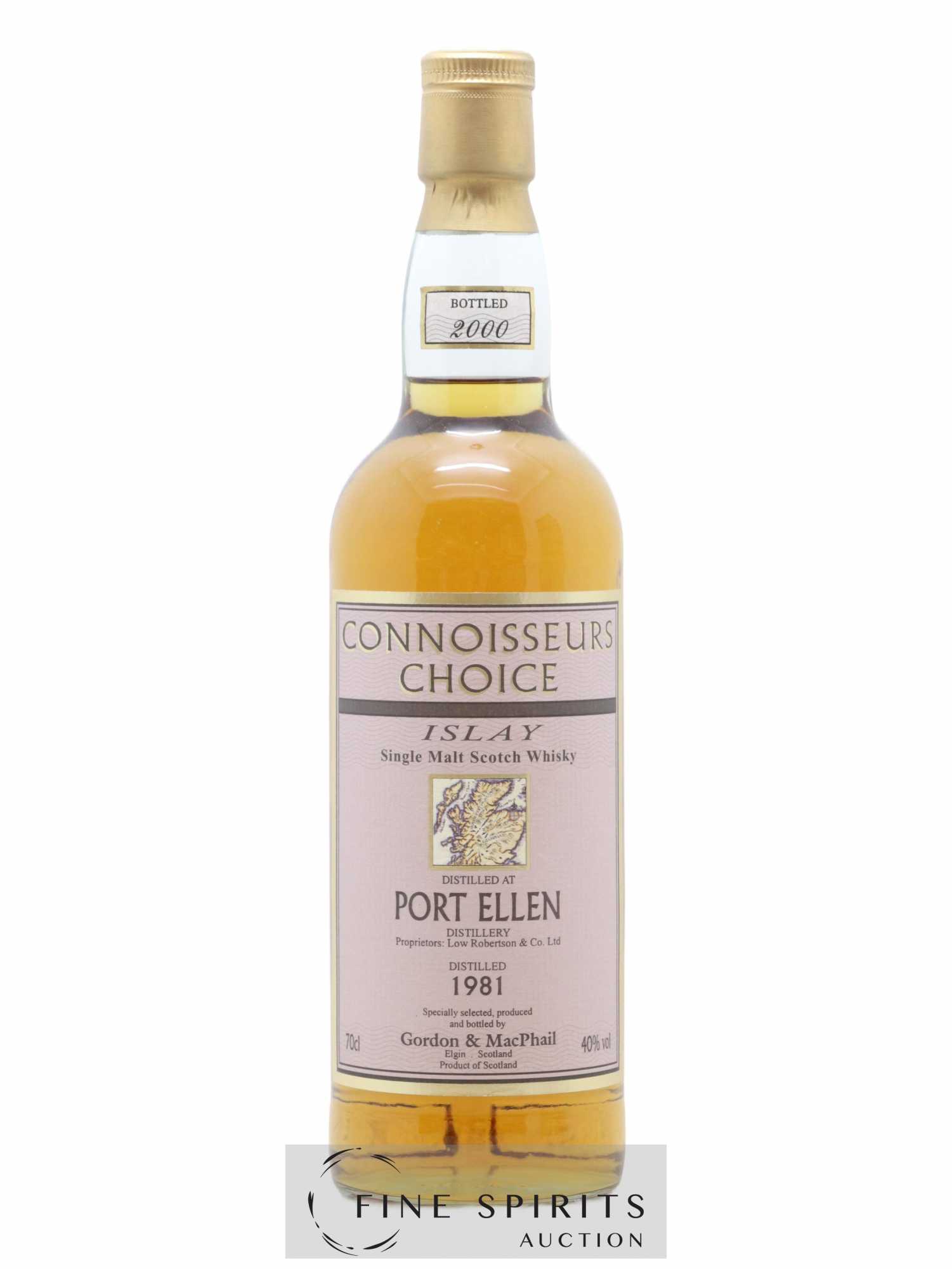 Port Ellen 1981 Gordon & MacPhail bottled 2000 Connoisseurs Choice - Lot de 1 bouteille - 1