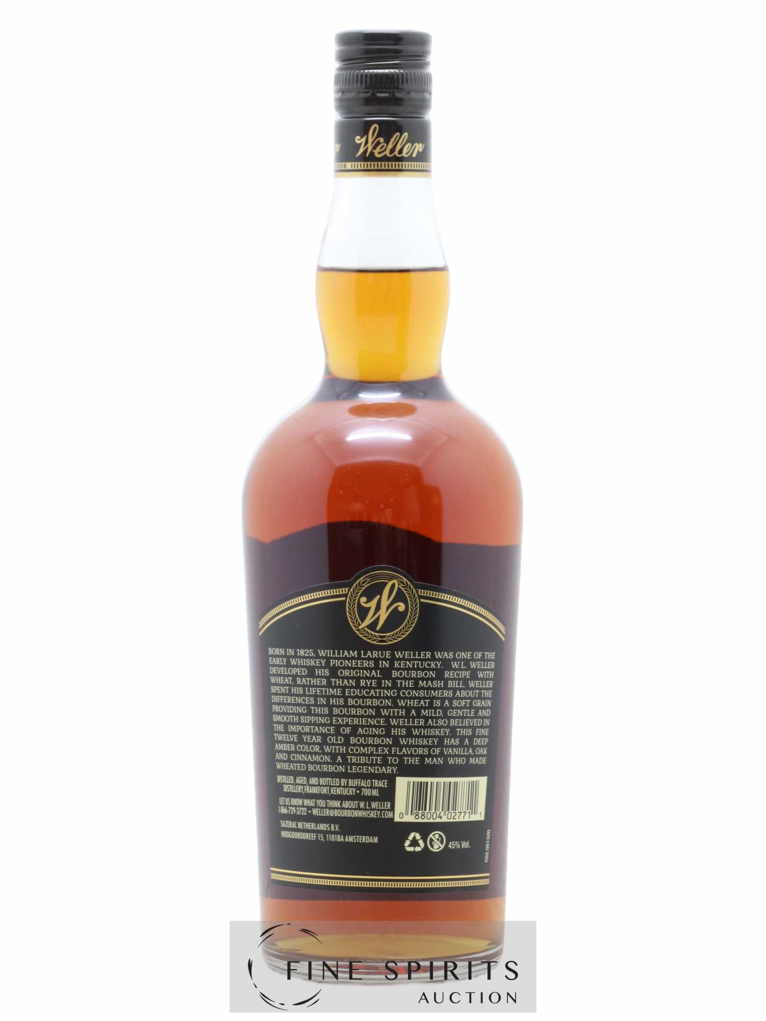 William Larue Weller 12 years Of. The Original Wheated Bourbon - Lot de 1 bouteille - 2