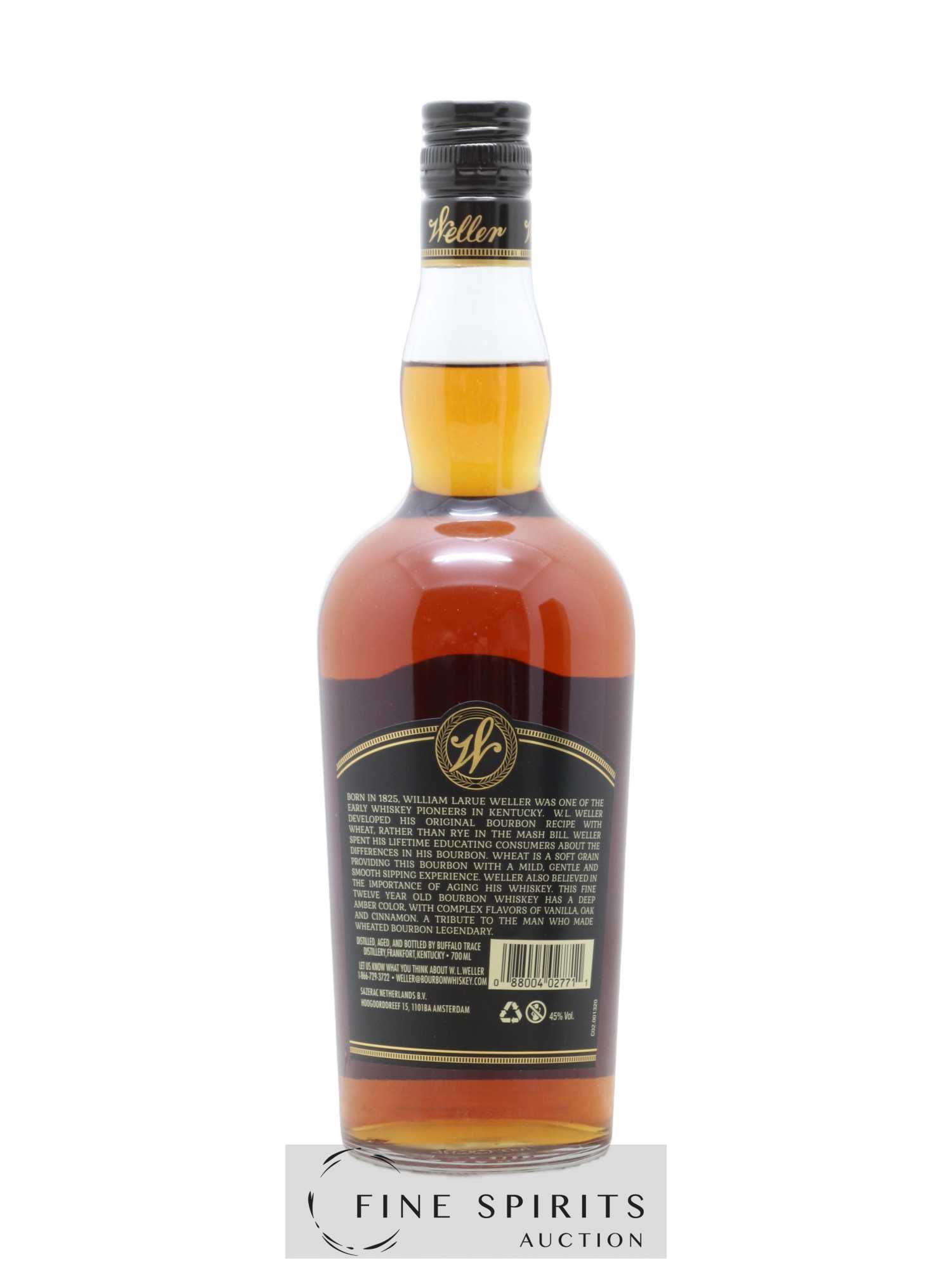 William Larue Weller 12 years Of. The Original Wheated Bourbon - Lot de 1 bouteille - 2