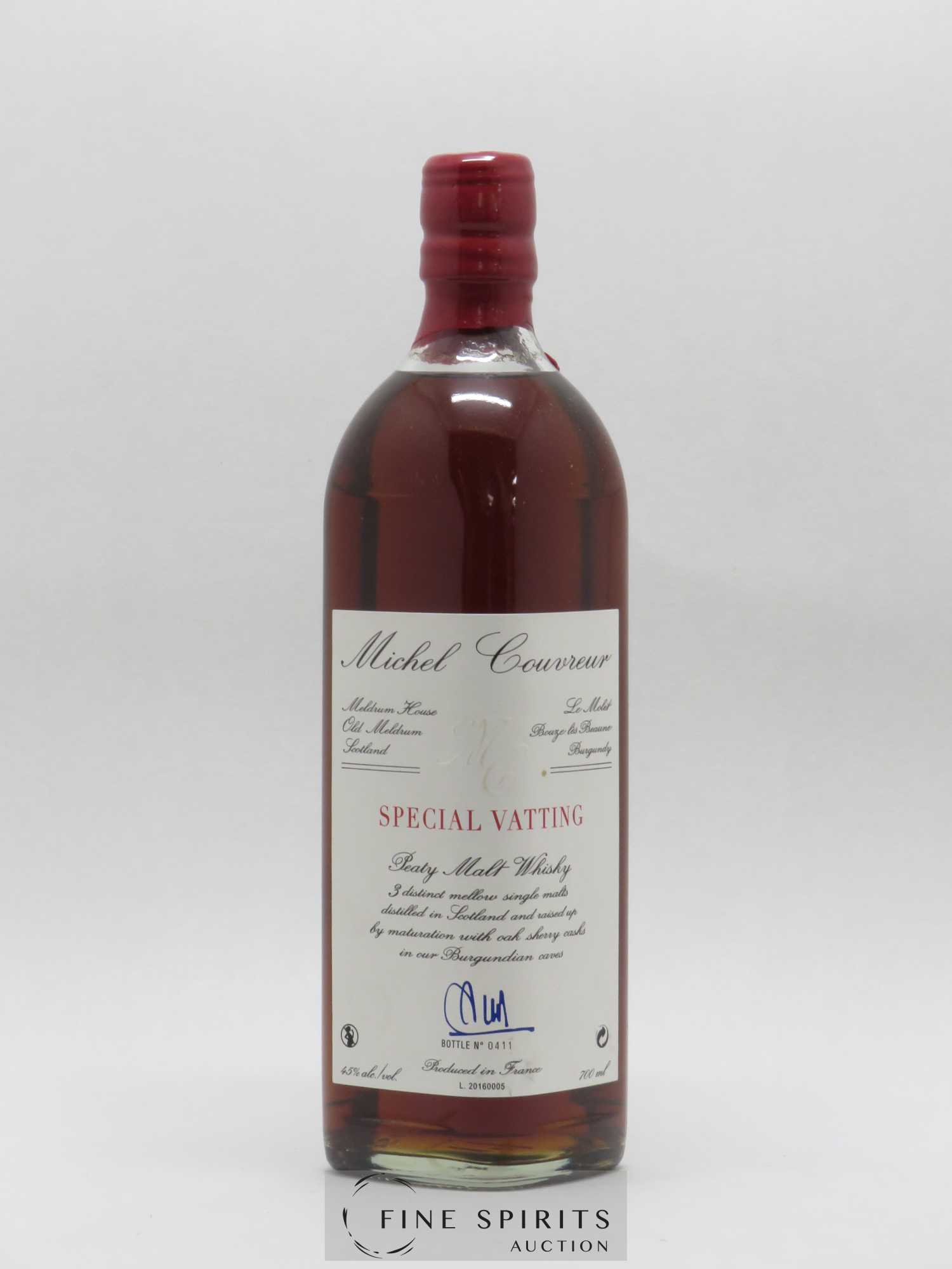 Michel Couvreur Of. Special Vatting N°0411 - Posten von 1 Flasche - 0