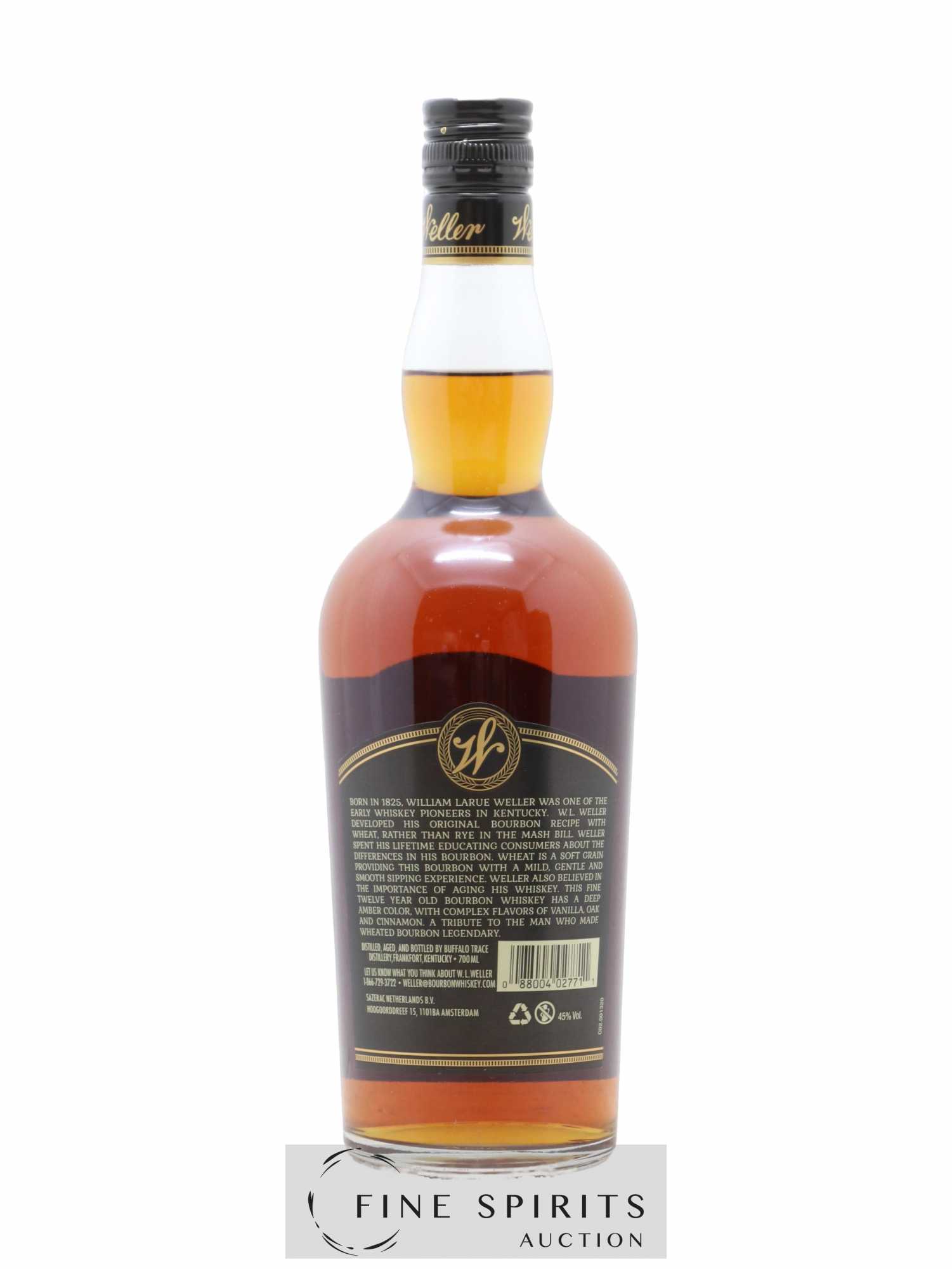 William Larue Weller 12 years Of. The Original Wheated Bourbon - Lot de 1 bouteille - 2