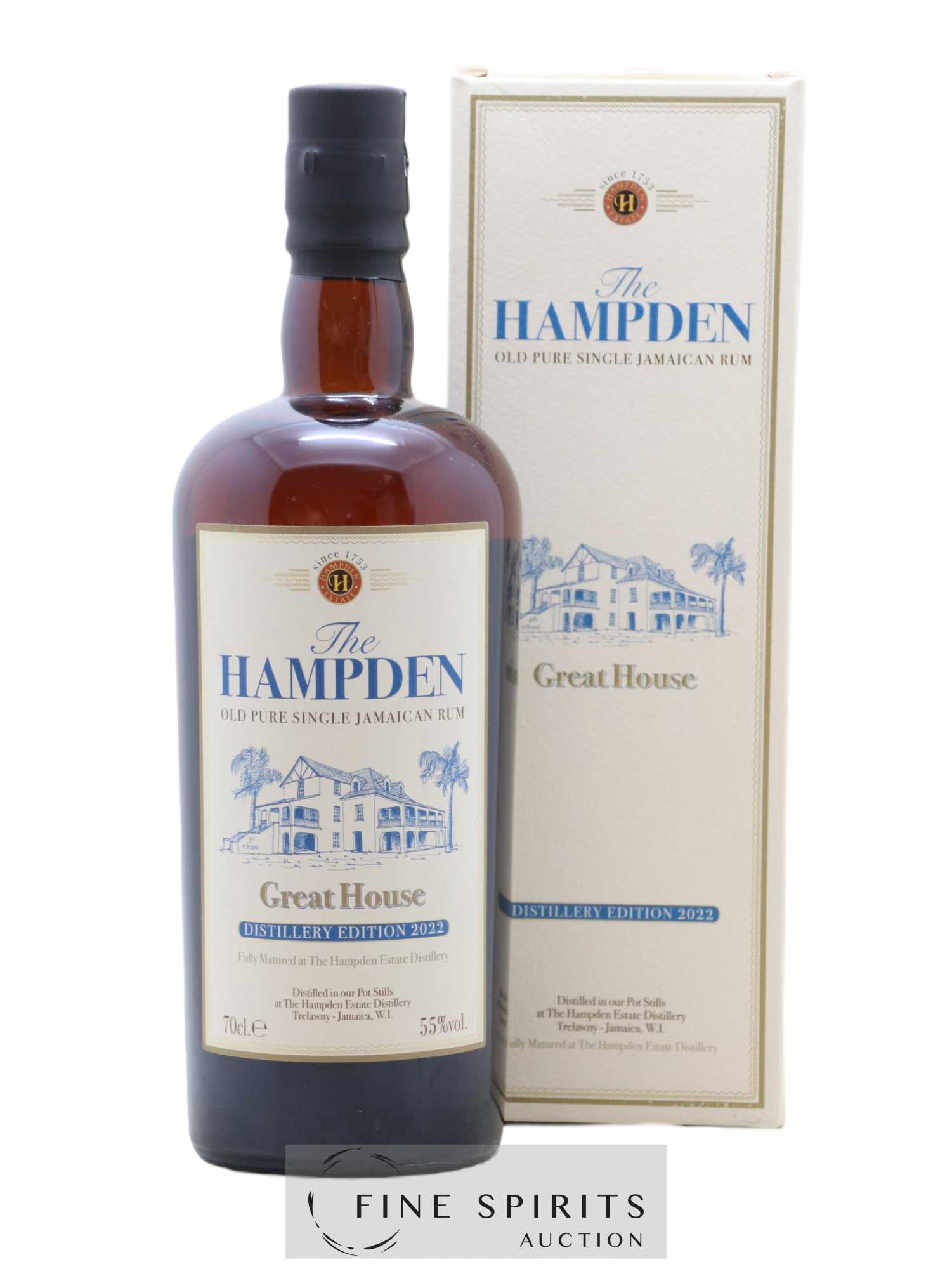 Hampden Of. Great House Distillery Edition 2022 - Lot de 1 bouteille - 0