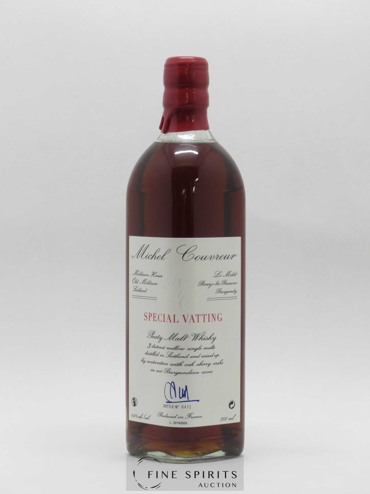 Michel Couvreur Of. Special Vatting N°0412 - Posten von 1 Flasche - 0