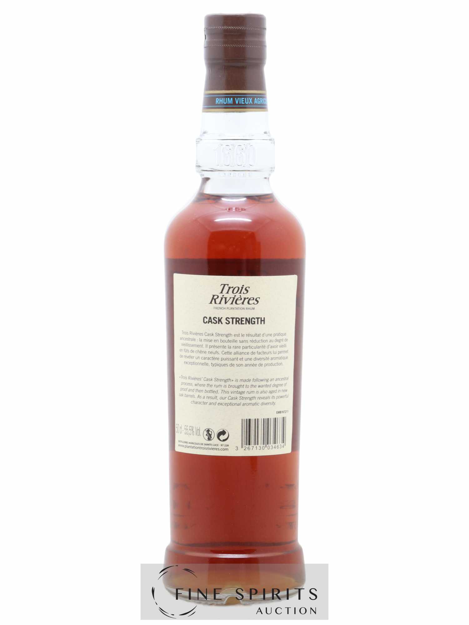 Trois Rivières 2006 Of. Loge 23 - bottled 2017 Cask Strength - Lot de 1 bouteille - 2