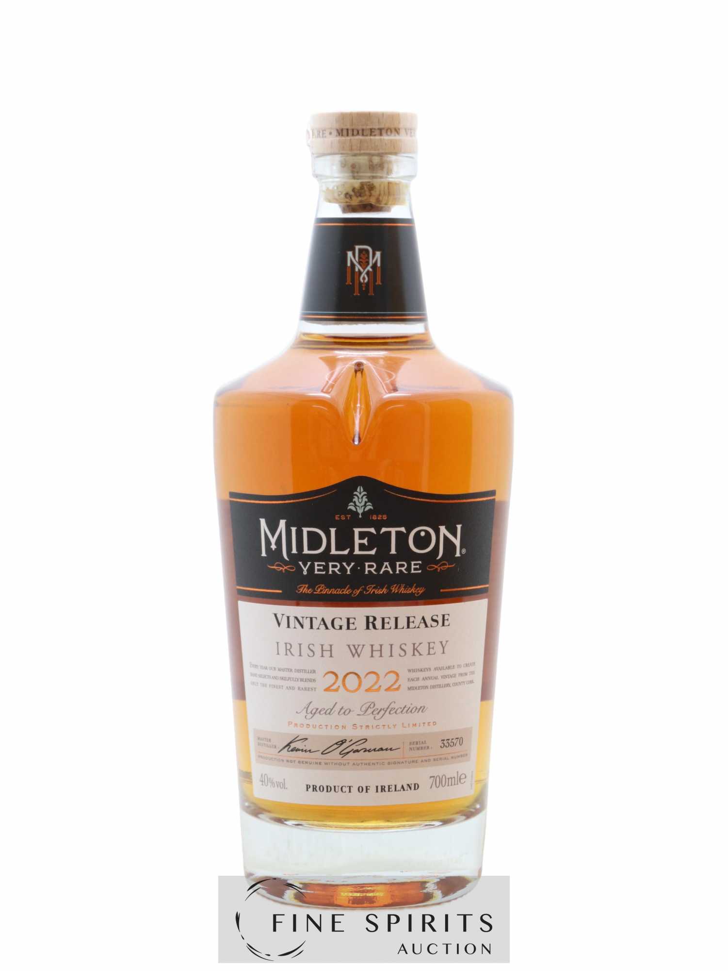 Midleton Of. Vintage Release bottled 2022 Very Rare - Lot de 1 bouteille - 1
