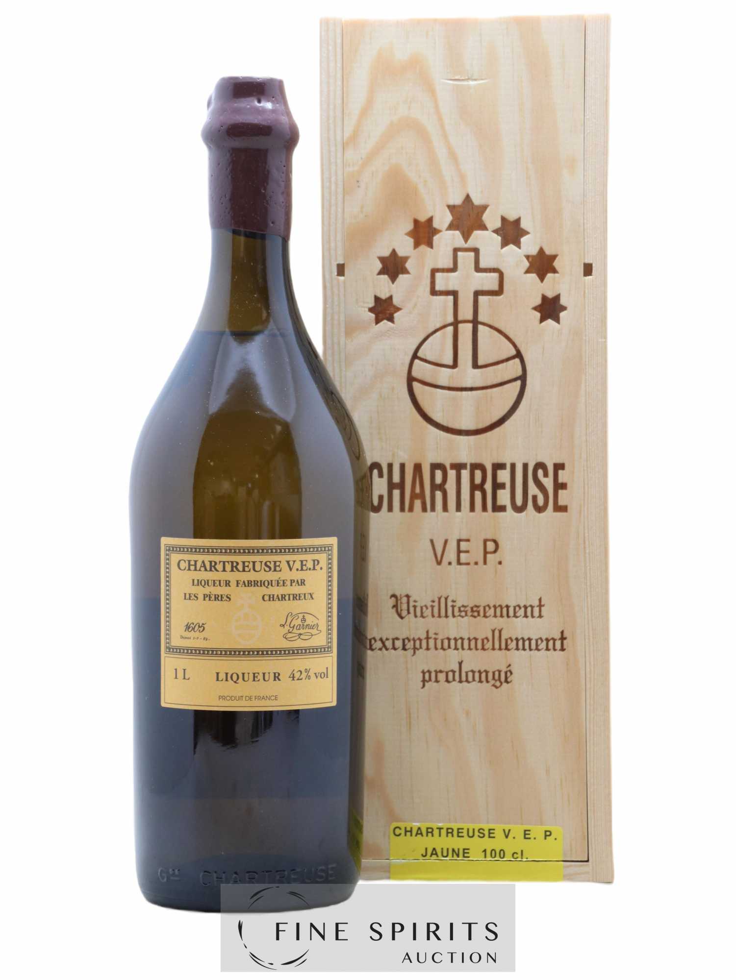 Chartreuse Of. Jaune V.E.P. Mise 2022 - Lot de 1 bouteille - 0