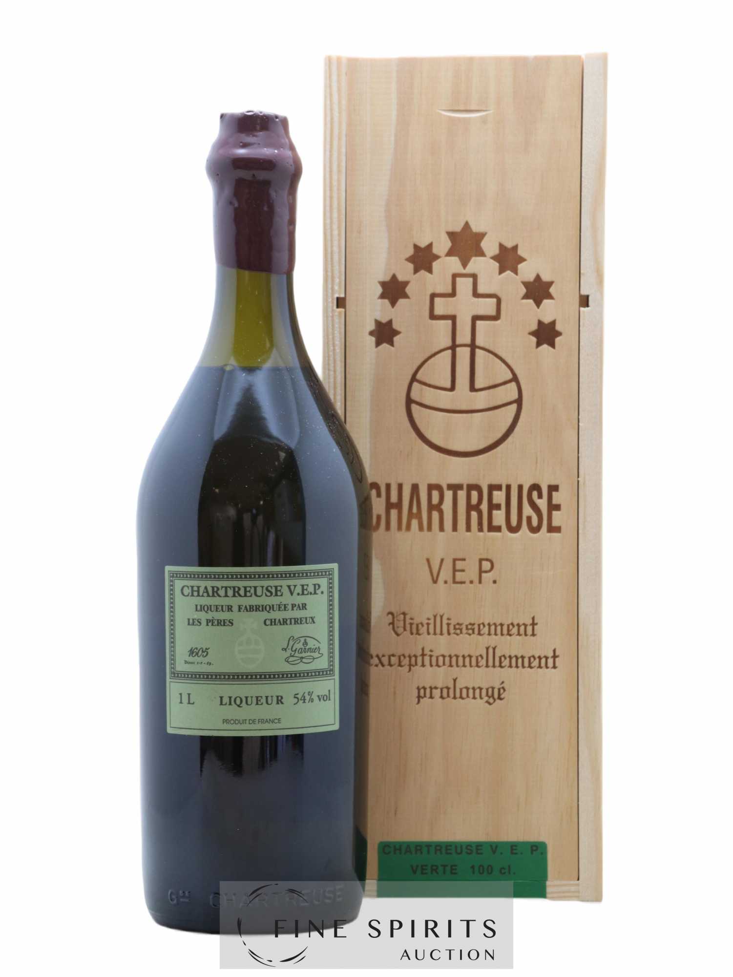 Chartreuse Of. Verte V.E.P. Mise 2022 - Lot de 1 bouteille - 0