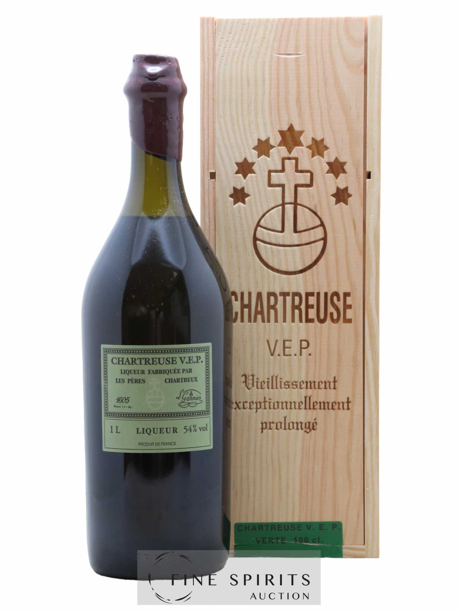 Chartreuse Of. Verte V.E.P. Mise 2022 - Lot de 1 bouteille - 0