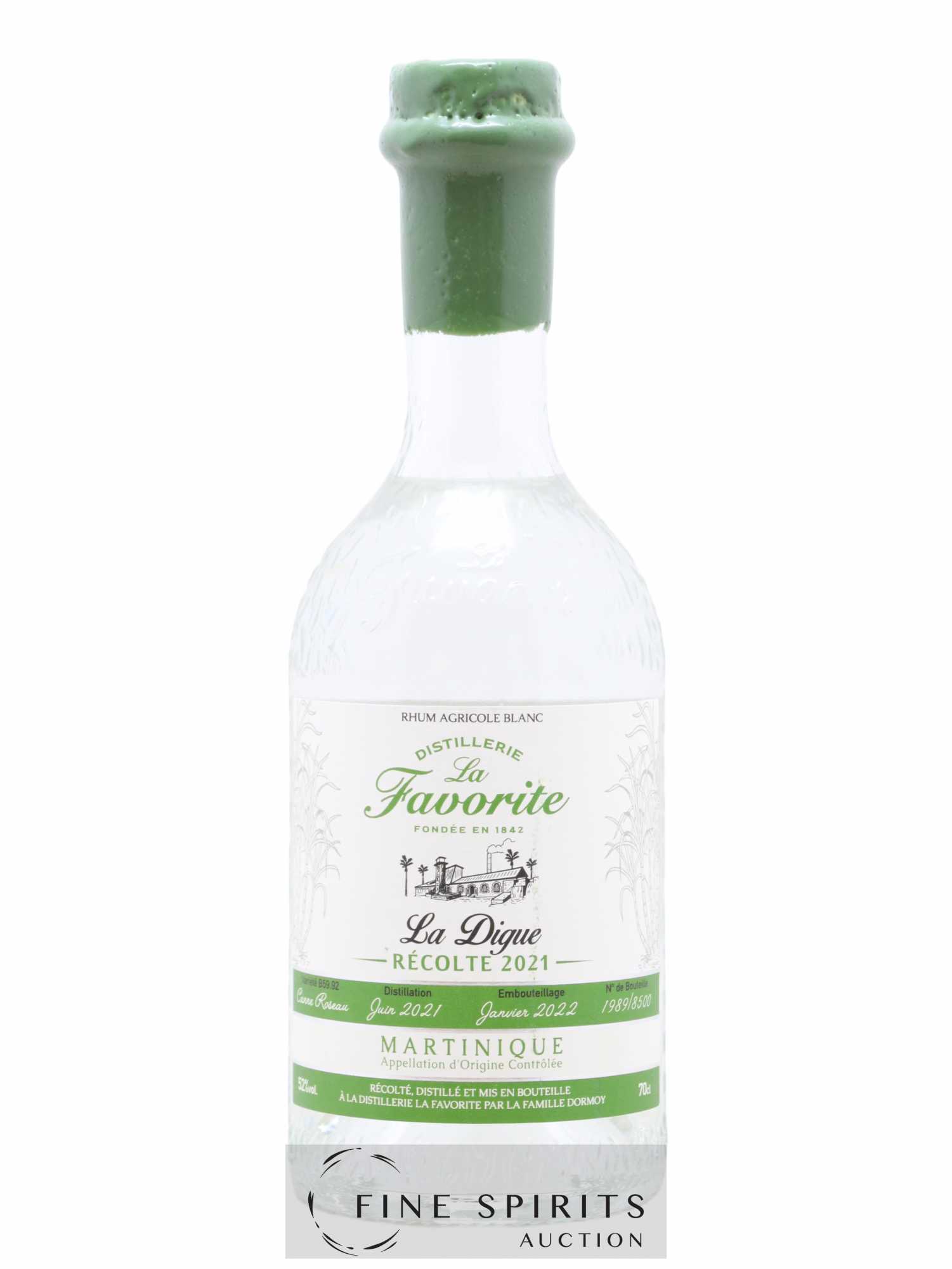 La Favorite 2021 Of. La Digue One of 8500 - bottled 2022 - Lot de 1 bouteille - 1