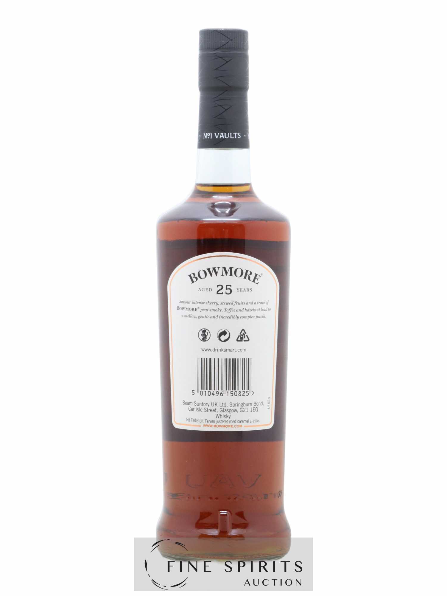 Bowmore 25 years Of. - Lot de 1 bouteille - 2