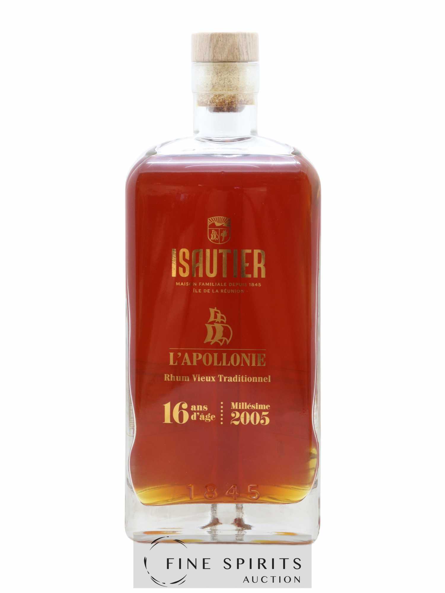 Isautier 16 years 2005 Of. L'Apollonie Single Cask - Lot de 1 bouteille - 1