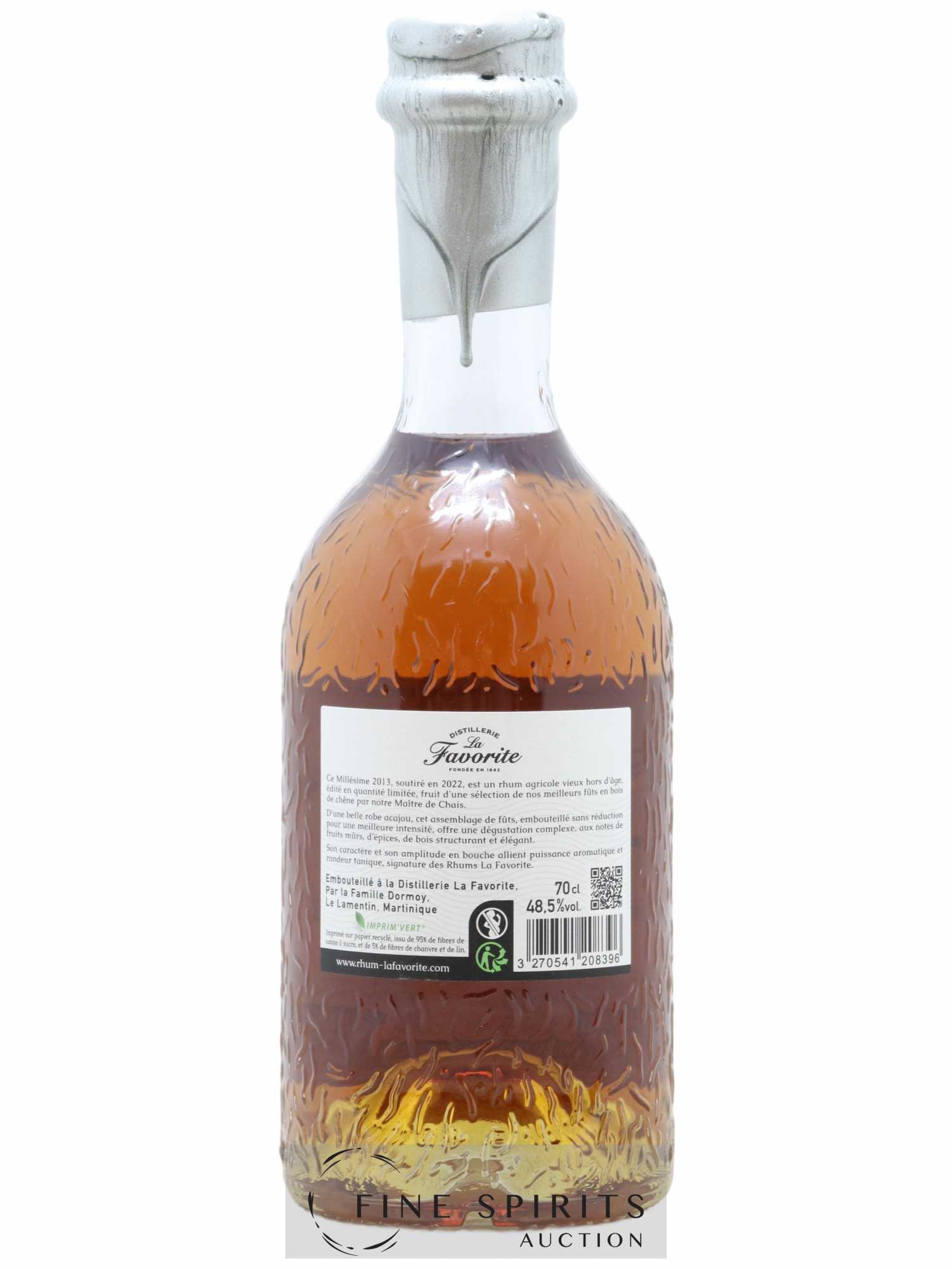 La Favorite 2013 Of. Brut de Fûts Ex-Bourbon & Ex-Cognac - One of 6000 - bottled 2022 - Lot de 1 bouteille - 2