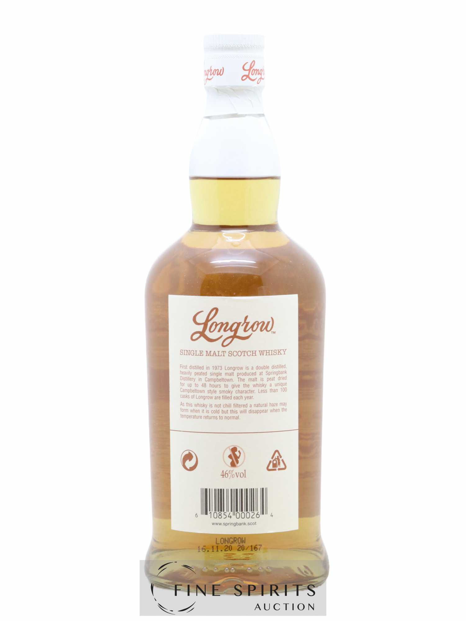 Longrow Of. Peated - Posten von 1 Flasche - 2