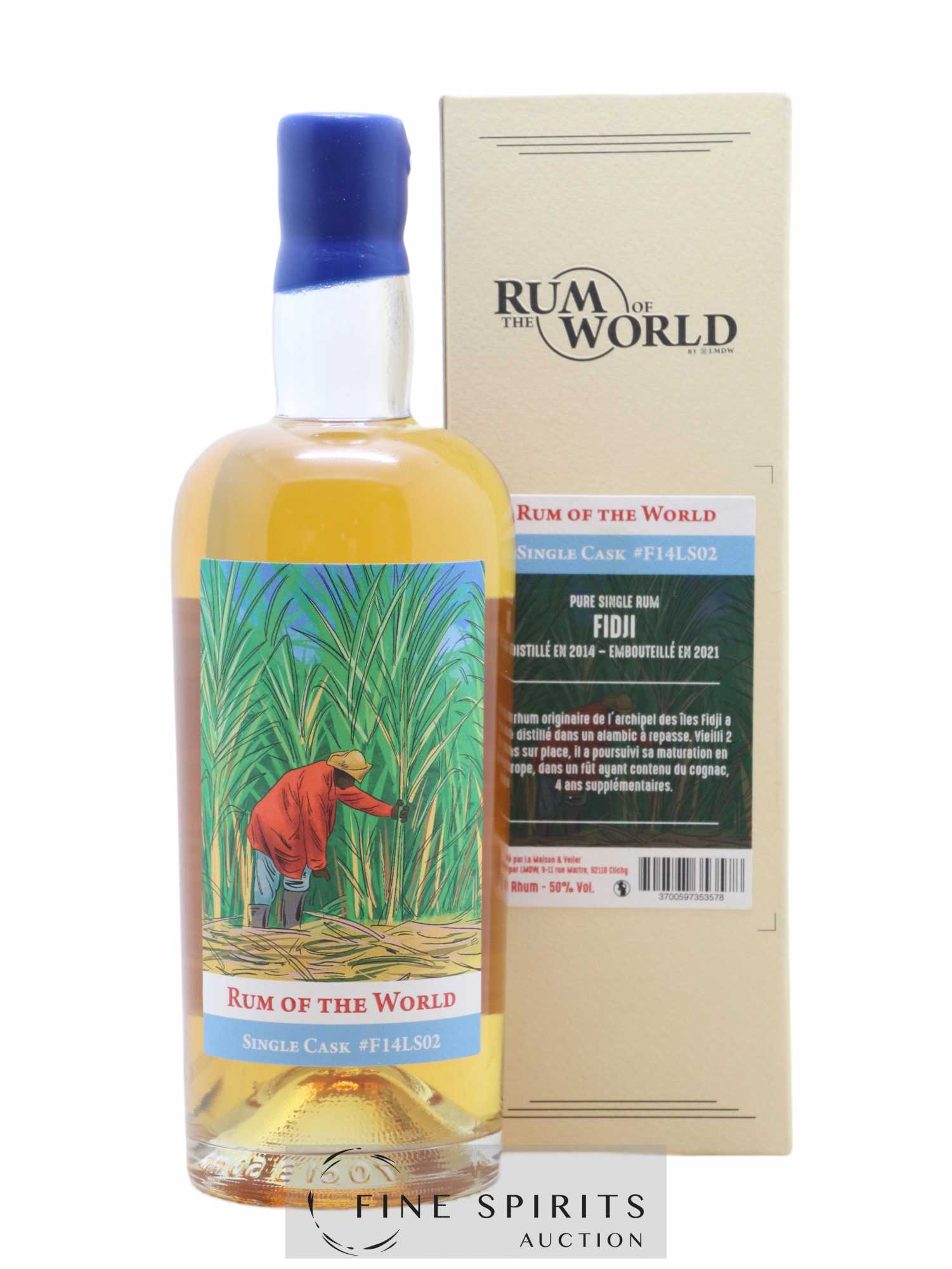 Rum Of The World 2014 Of. Fidji Single Cask n°F14LS02 - bottled 2021 LMDW - Lot de 1 bouteille - 0