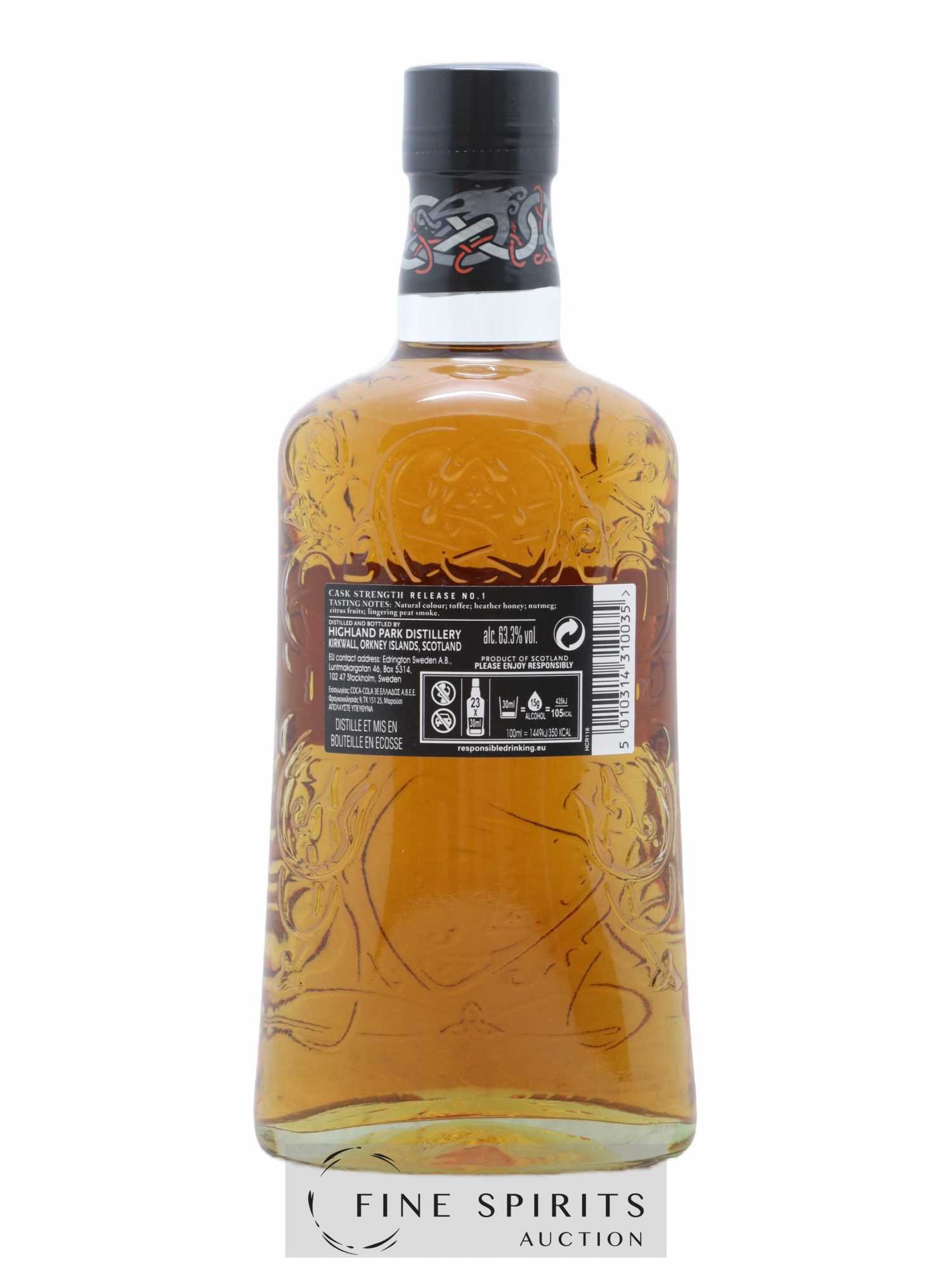 Highland Park Of. Cask Strength Release n°1 - Posten von 1 Flasche - 2