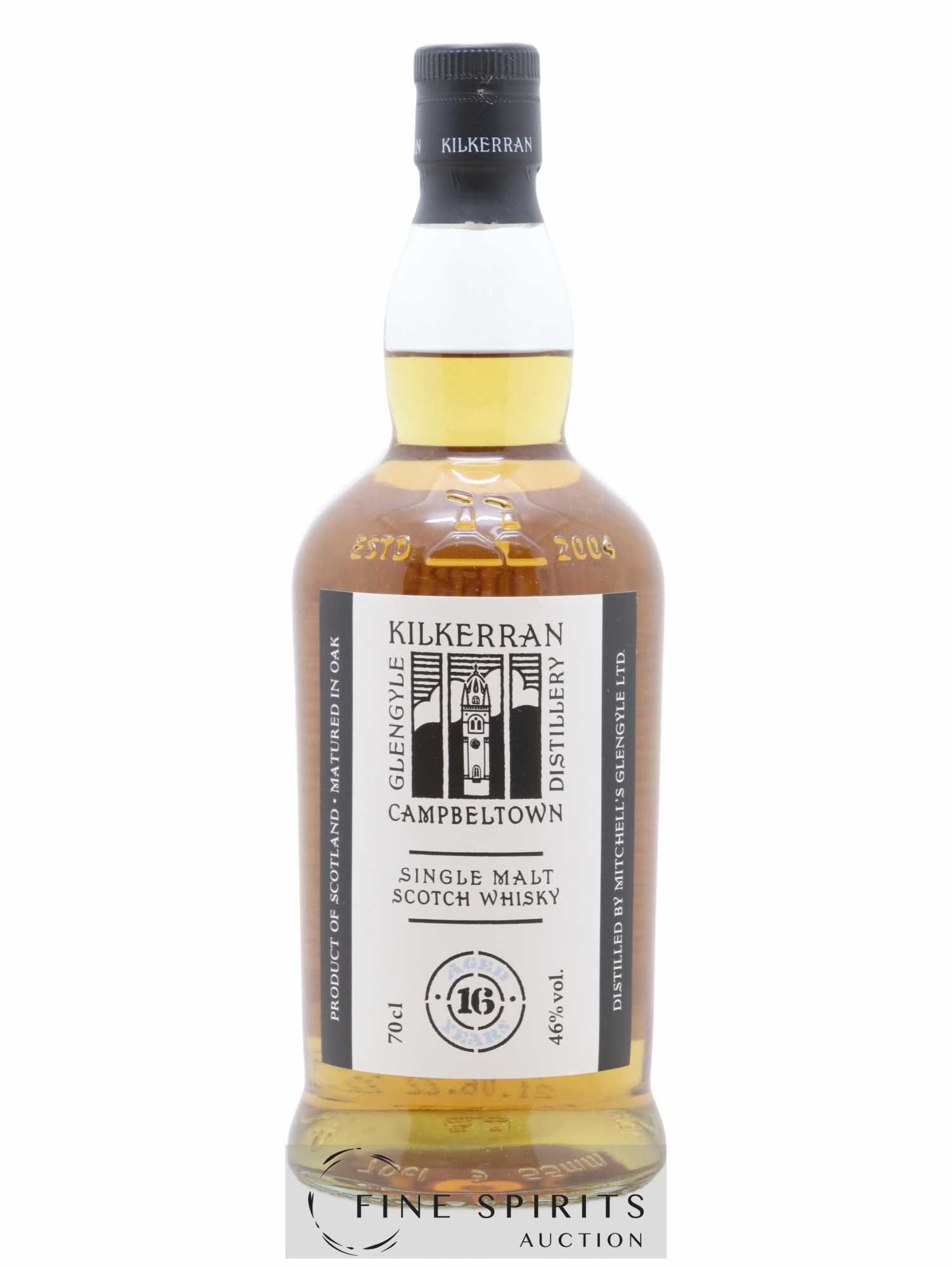 Kilkerran 16 years Of. - Posten von 1 Flasche - 0