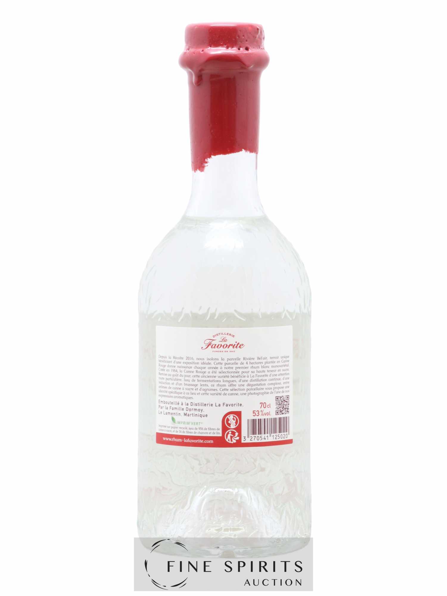 La Favorite 2021 Of. Rivière Bel'Air One of 8100 - bottled 2022 - Lot de 1 bouteille - 2