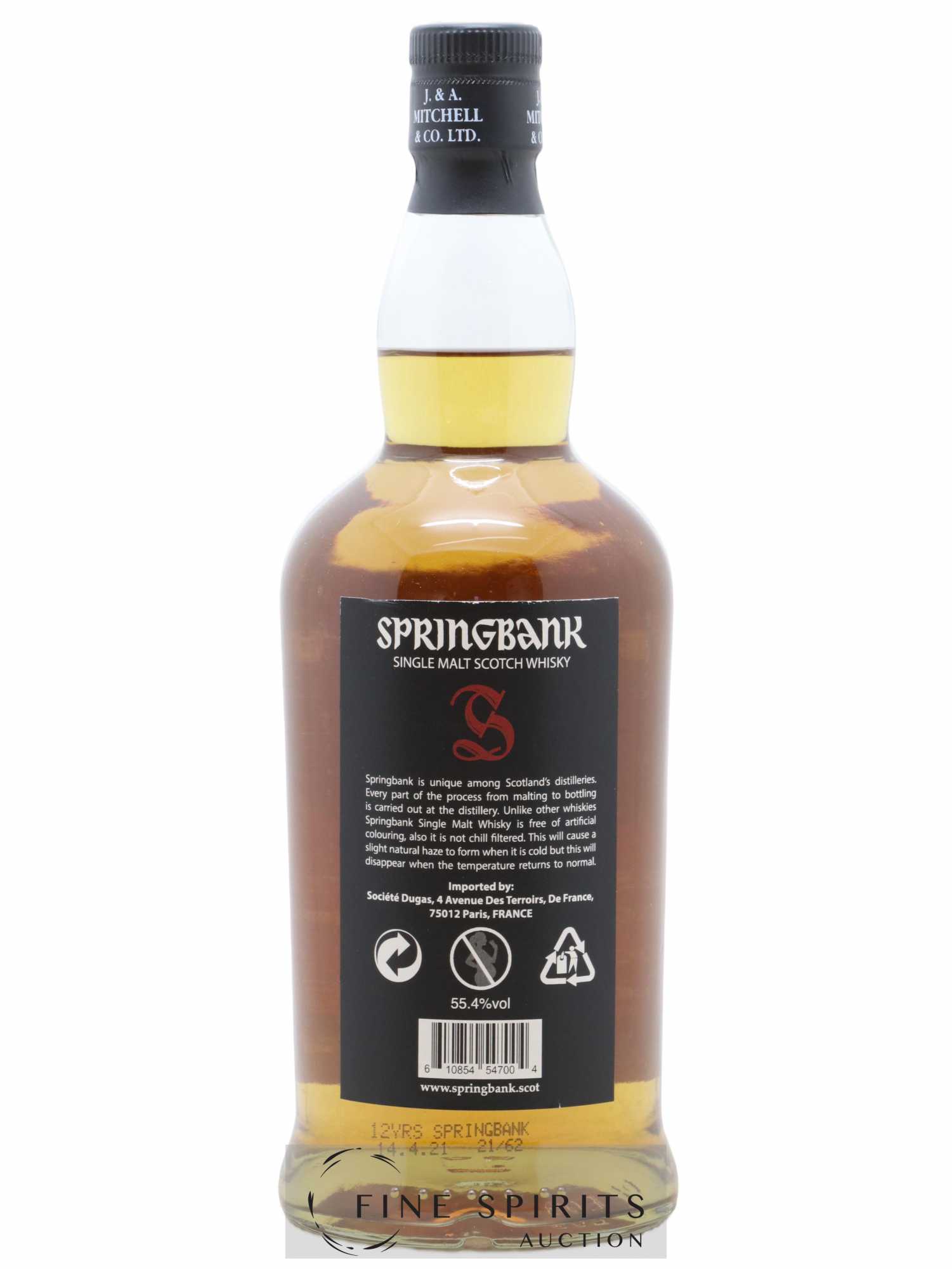 Springbank 12 years Of. Cask Strength - Posten von 1 Flasche - 1
