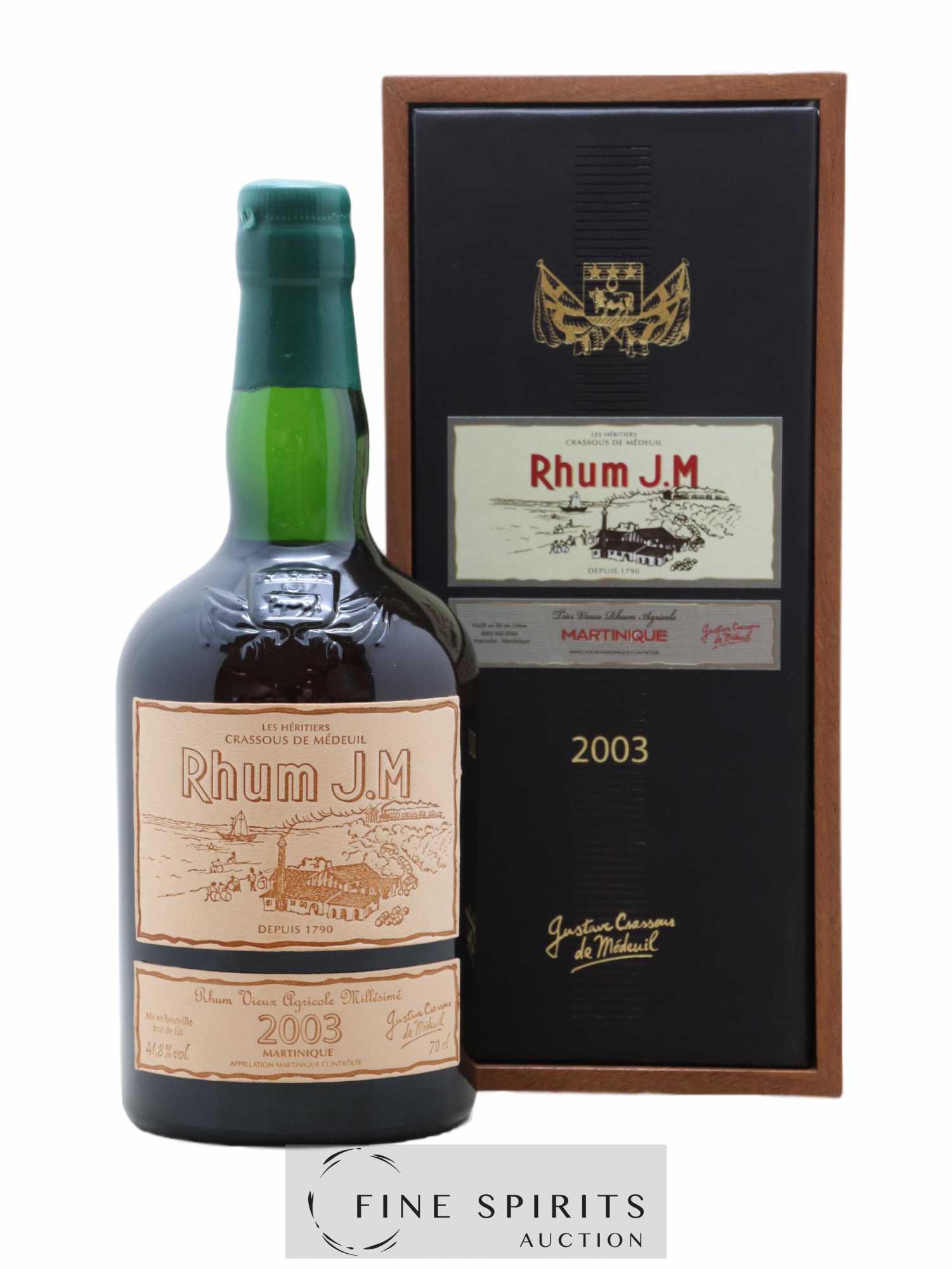 J.M 15 years 2003 Of. bottled 2020 Brut de Fût - Lot de 1 bouteille - 0