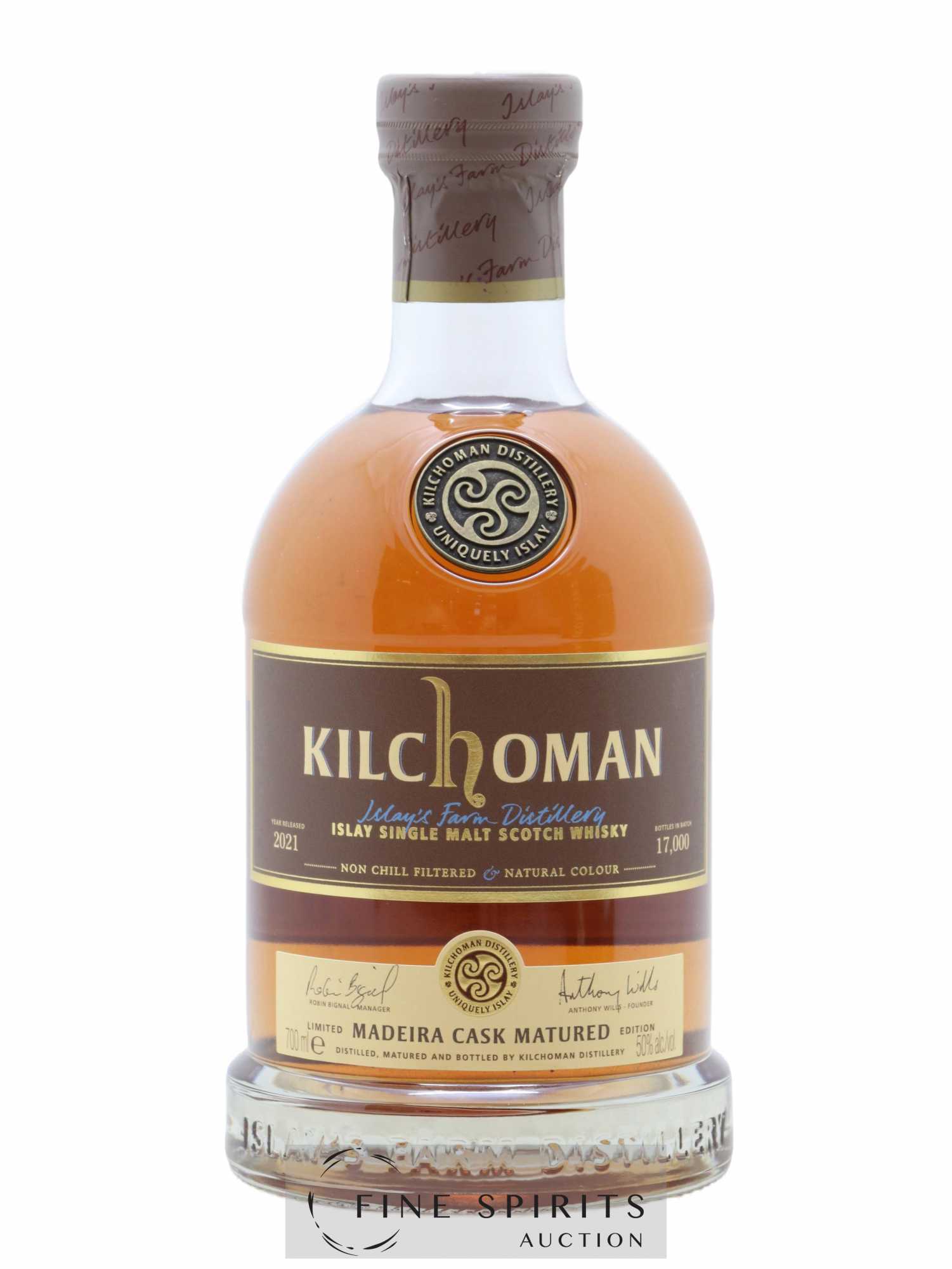 Kilchoman Of. Madeira Cask Matured One of 17000 - 2021 Release Limited Edition - Posten von 1 Flasche - 1