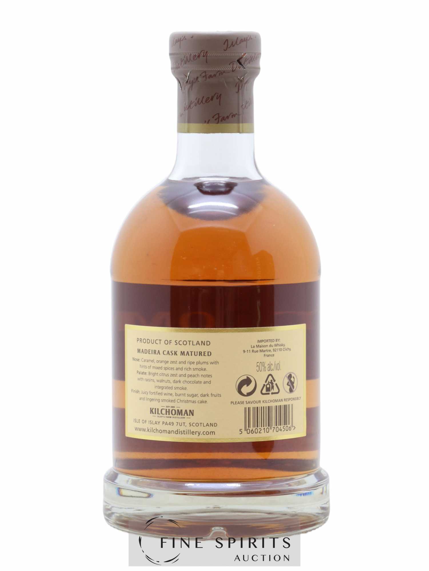 Kilchoman Of. Madeira Cask Matured One of 17000 - 2021 Release Limited Edition - Posten von 1 Flasche - 2