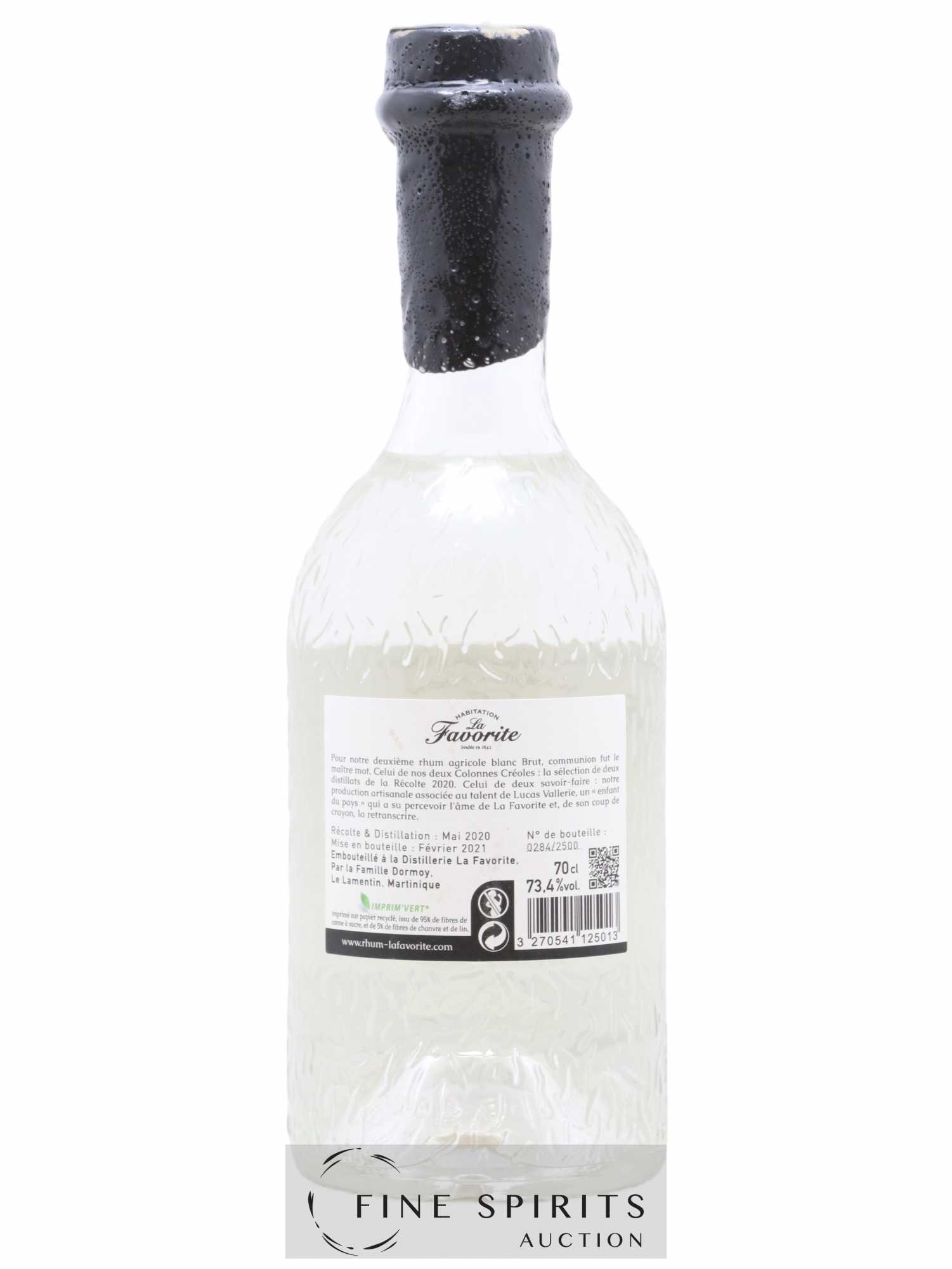 La Favorite 2020 Of. Brut 2 Colonnes One of 2500 - bottled 2021 - Lot de 1 bouteille - 1