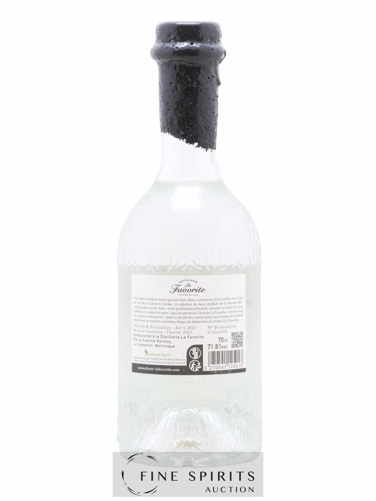 La Favorite 2021 Of. Brut 2 Colonnes One of 4000 - bottled 2021 - Lot de 1 bouteille - 1