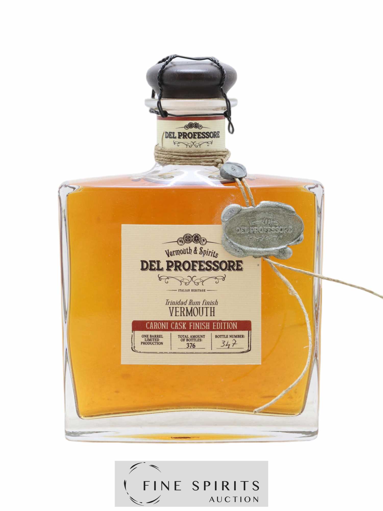 Del Professore Of. Caroni Cask Finish - One of 376  (sans prix de réserve) - Lot de 1 bouteille - 1
