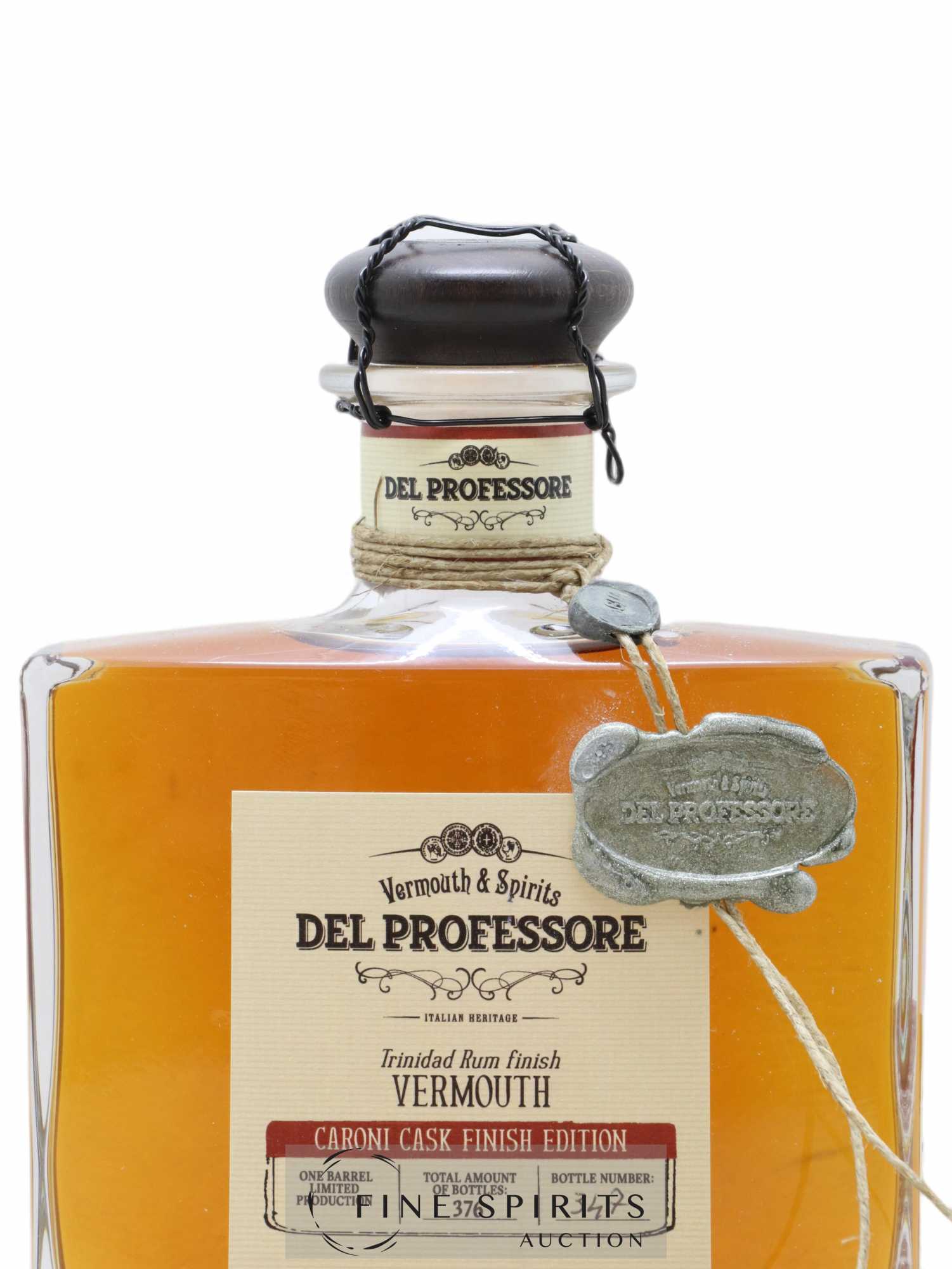 Del Professore Of. Caroni Cask Finish - One of 376  (sans prix de réserve) - Lot de 1 bouteille - 3