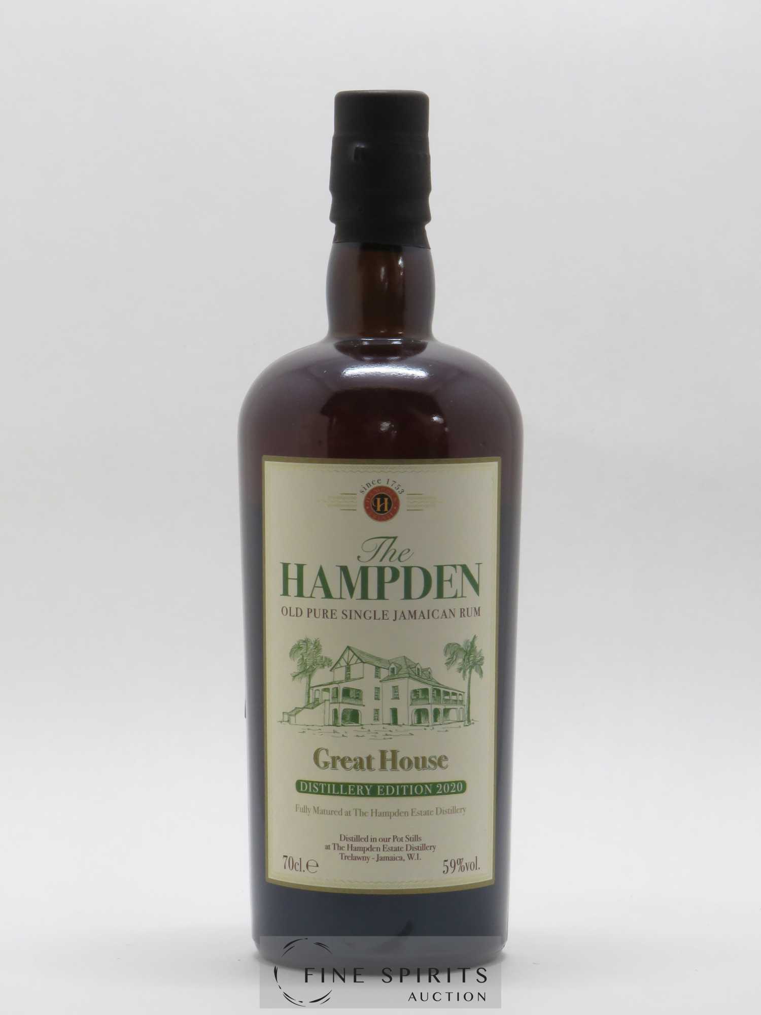 Hampden Of. Great House Distillery Edition 2020 - Lot de 1 bouteille - 1