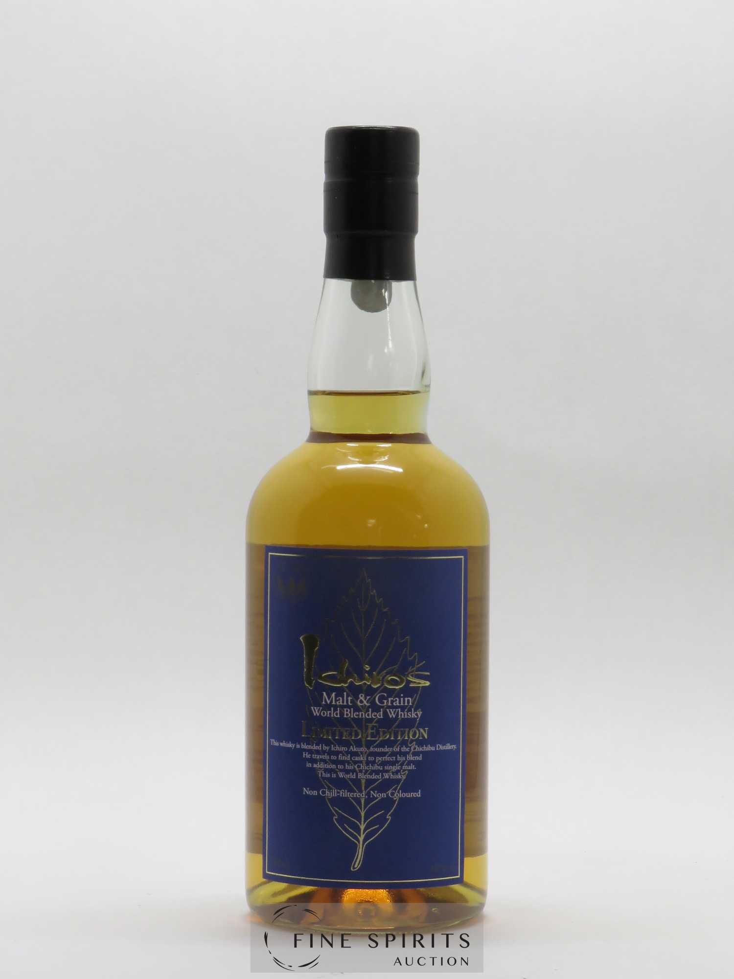 Ichiro's Malt Of. Malt & Grain - World Blended Whisky Non-Chill filtered LMDW Limited Edition - Lot de 1 bouteille - 1