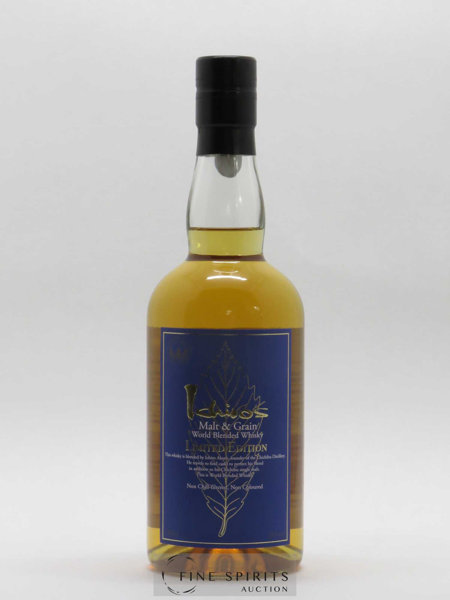 Ichiro's Malt Of. Malt & Grain - World Blended Whisky Non-Chill filtered LMDW Limited Edition - Lot de 1 bouteille - 1
