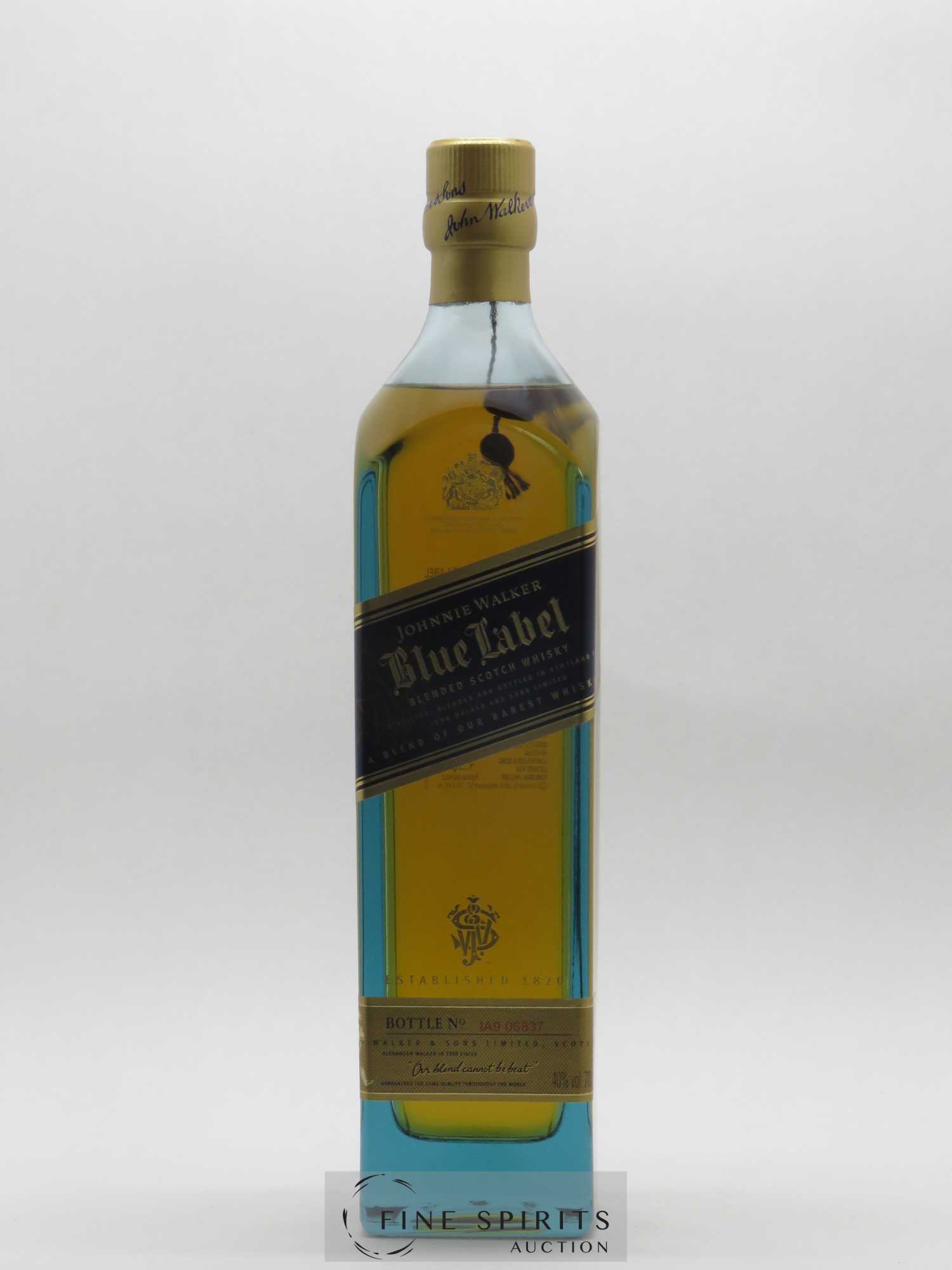 Johnnie Walker Of. Blue Label (70 cl.) - Lot de 1 bouteille - 1