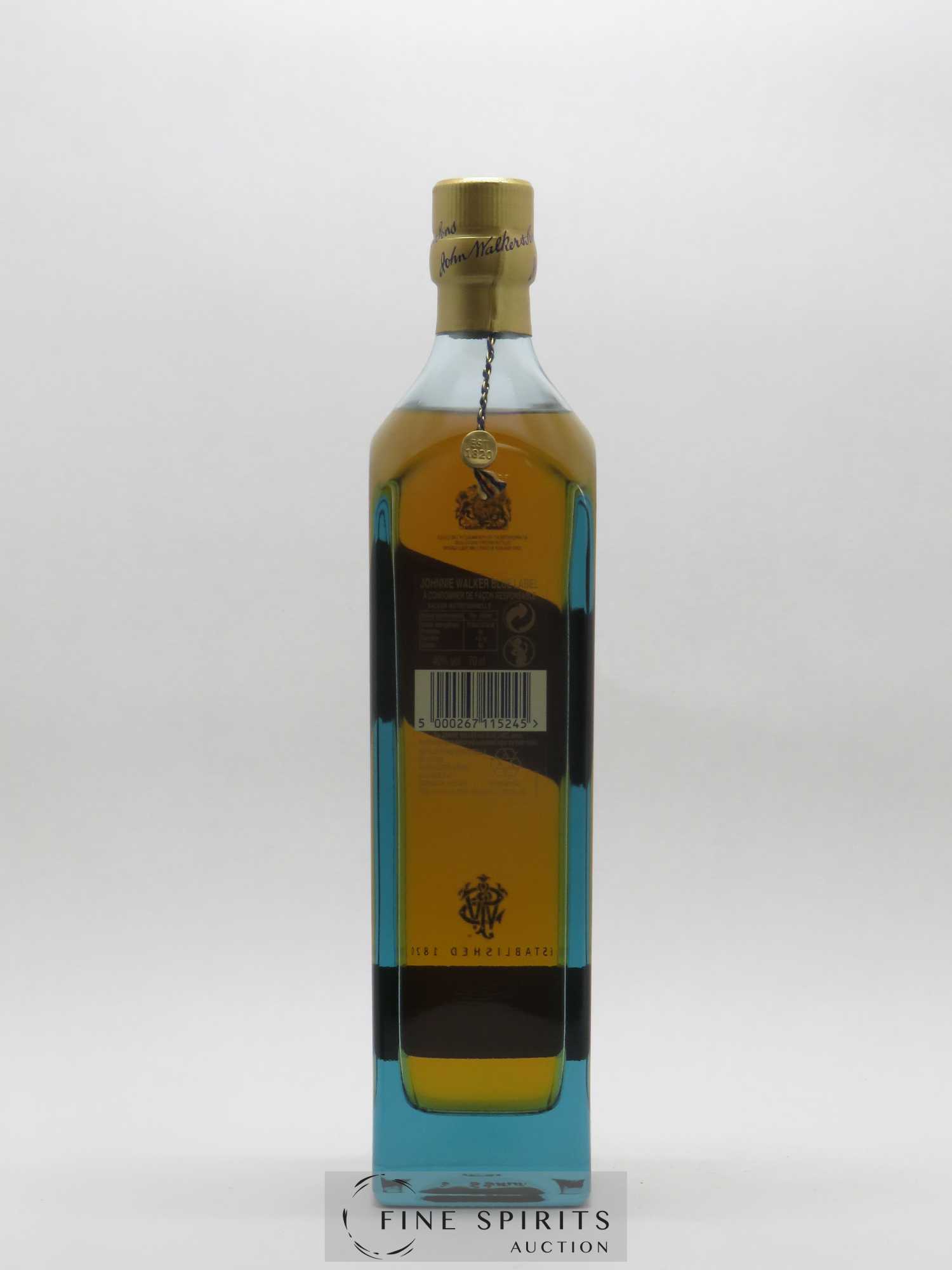 Johnnie Walker Of. Blue Label (70 cl.) - Lot de 1 bouteille - 2