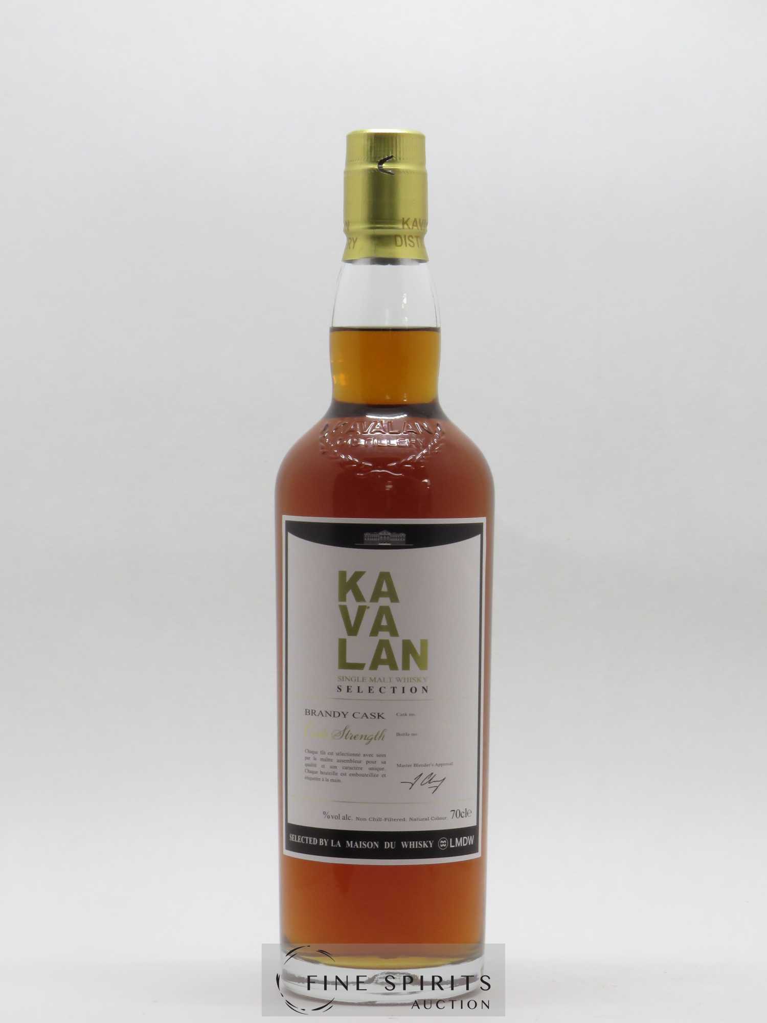 Kavalan Of. Brandy Cask Cask n°A090620014 - One of 152 bottles - bottled 2017 Cask Strength N°065 - Posten von 1 Flasche - 1
