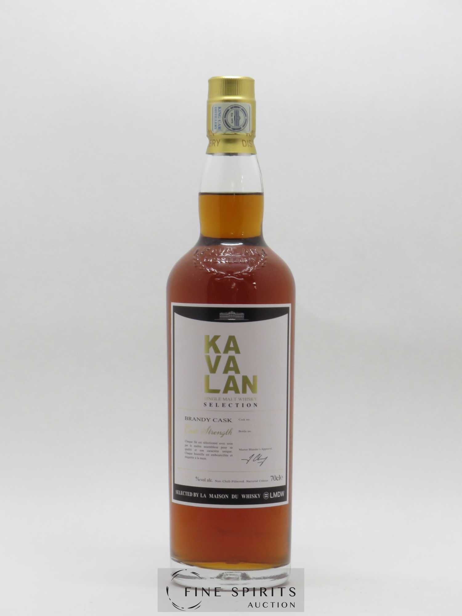 Kavalan Of. Brandy Cask Cask n°A090620014 - One of 152 bottles - bottled 2017 Cask Strength N°066 - Posten von 1 Flasche - 0