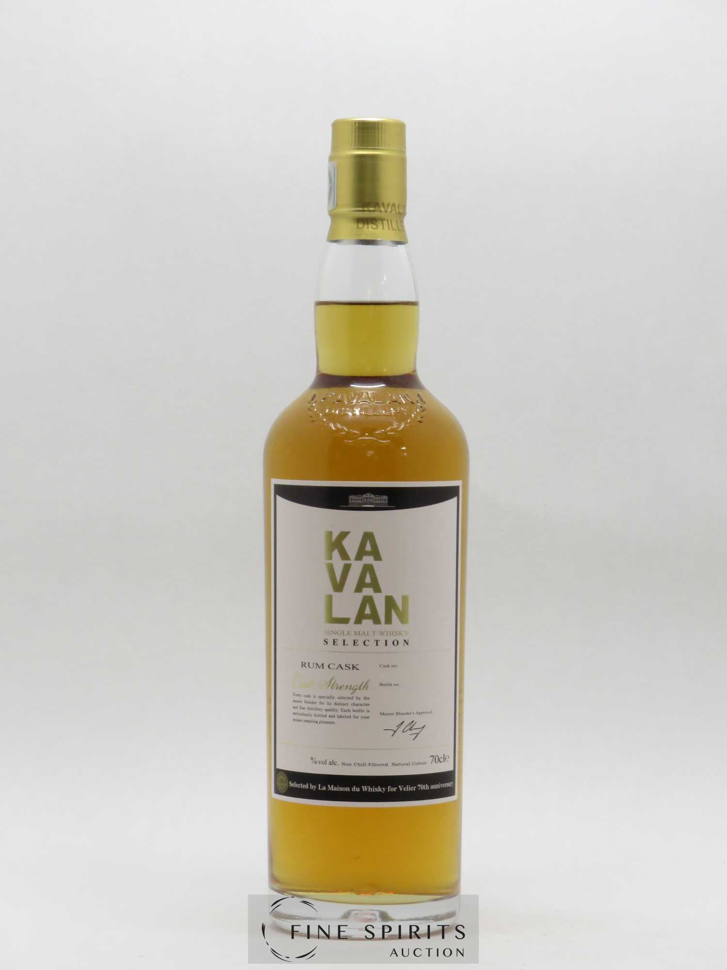 Kavalan Of. Rum Cask Cask n°M111104067A - One of 170 bottles - bottled 2017 Cask Strength N°108 - Posten von 1 Flasche - 0