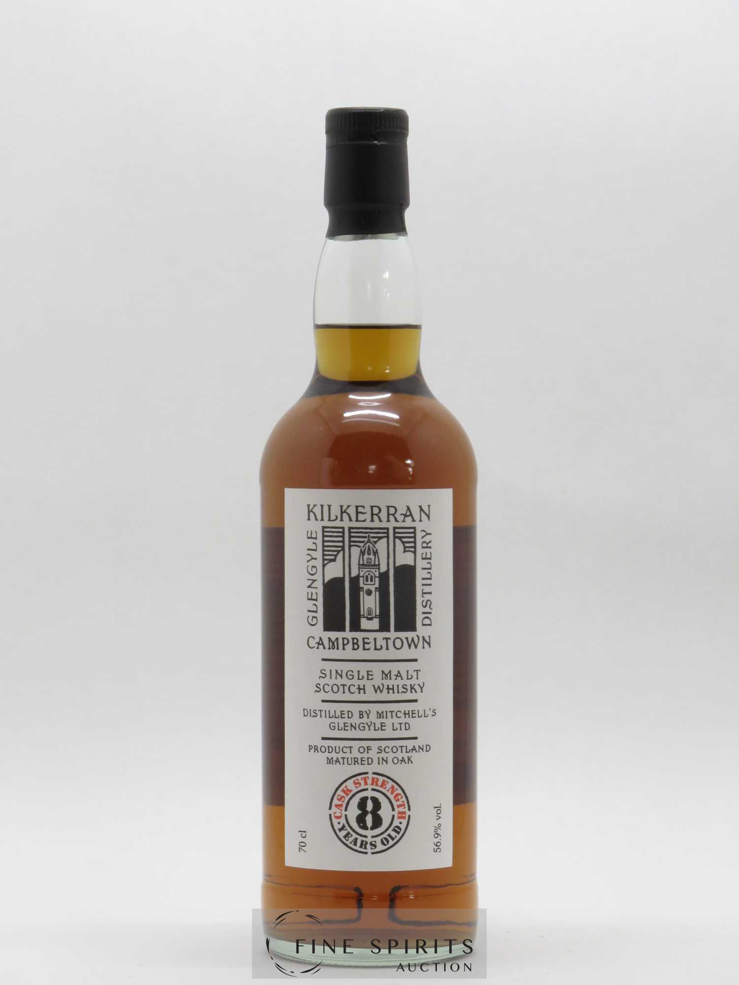 Kilkerran 8 years Of. Mitchell's Glengyle Cask Strength - Lot de 1 bouteille - 1