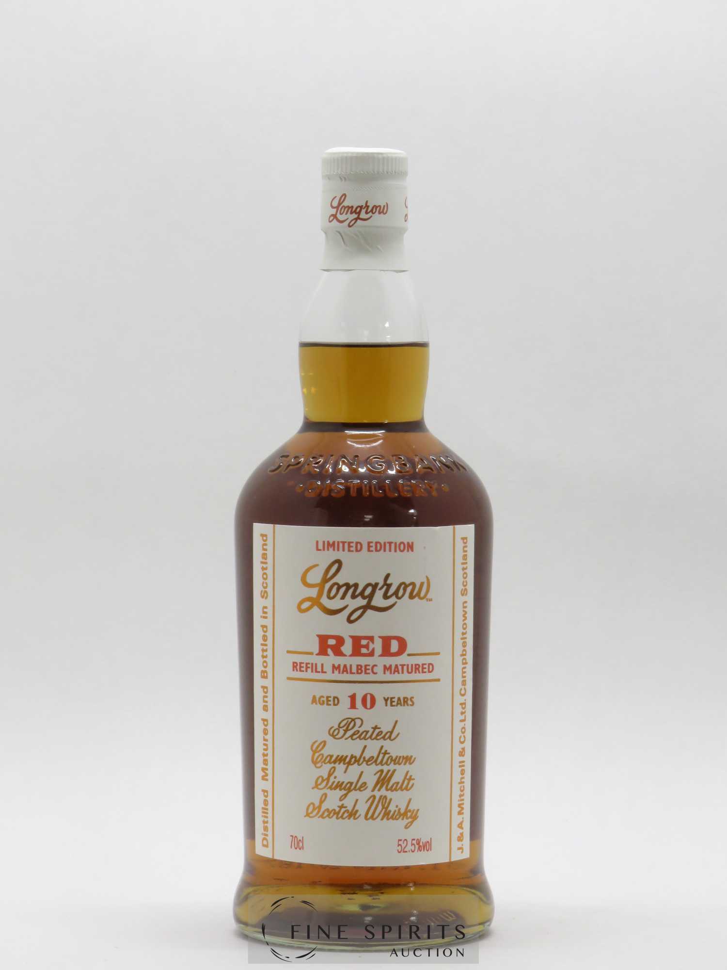 Longrow 10 years Of. Red Peated - Refill Malbec Matured Limited Edition - Posten von 1 Flasche - 1