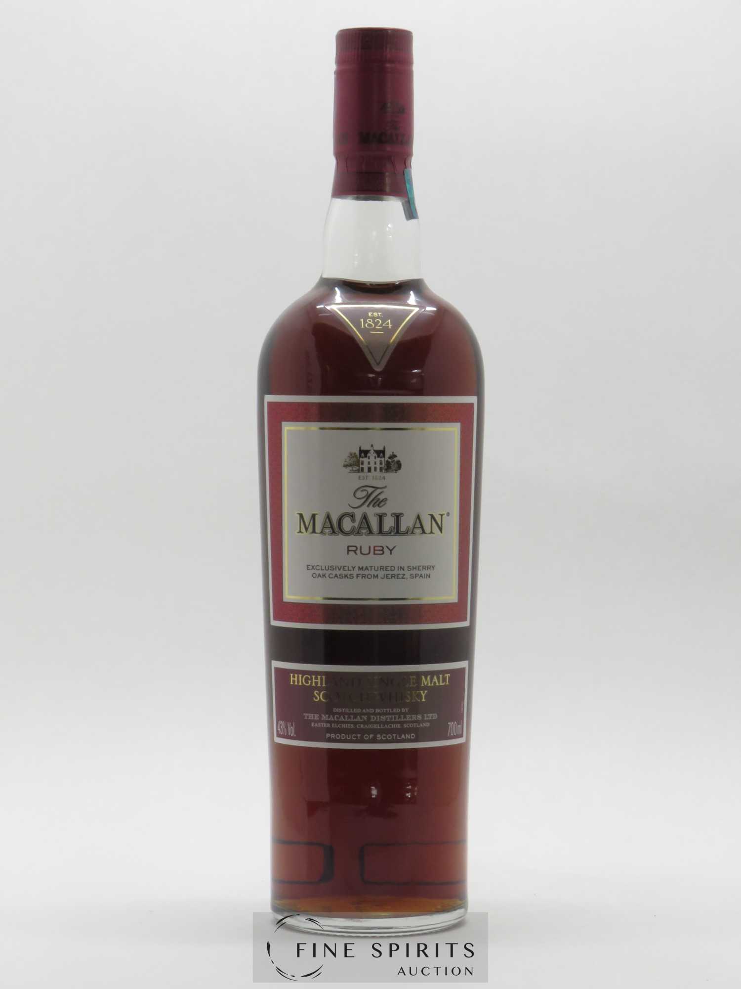 Macallan (The) Of. Ruby Sherry Oak Casks - Lot de 1 bouteille - 1