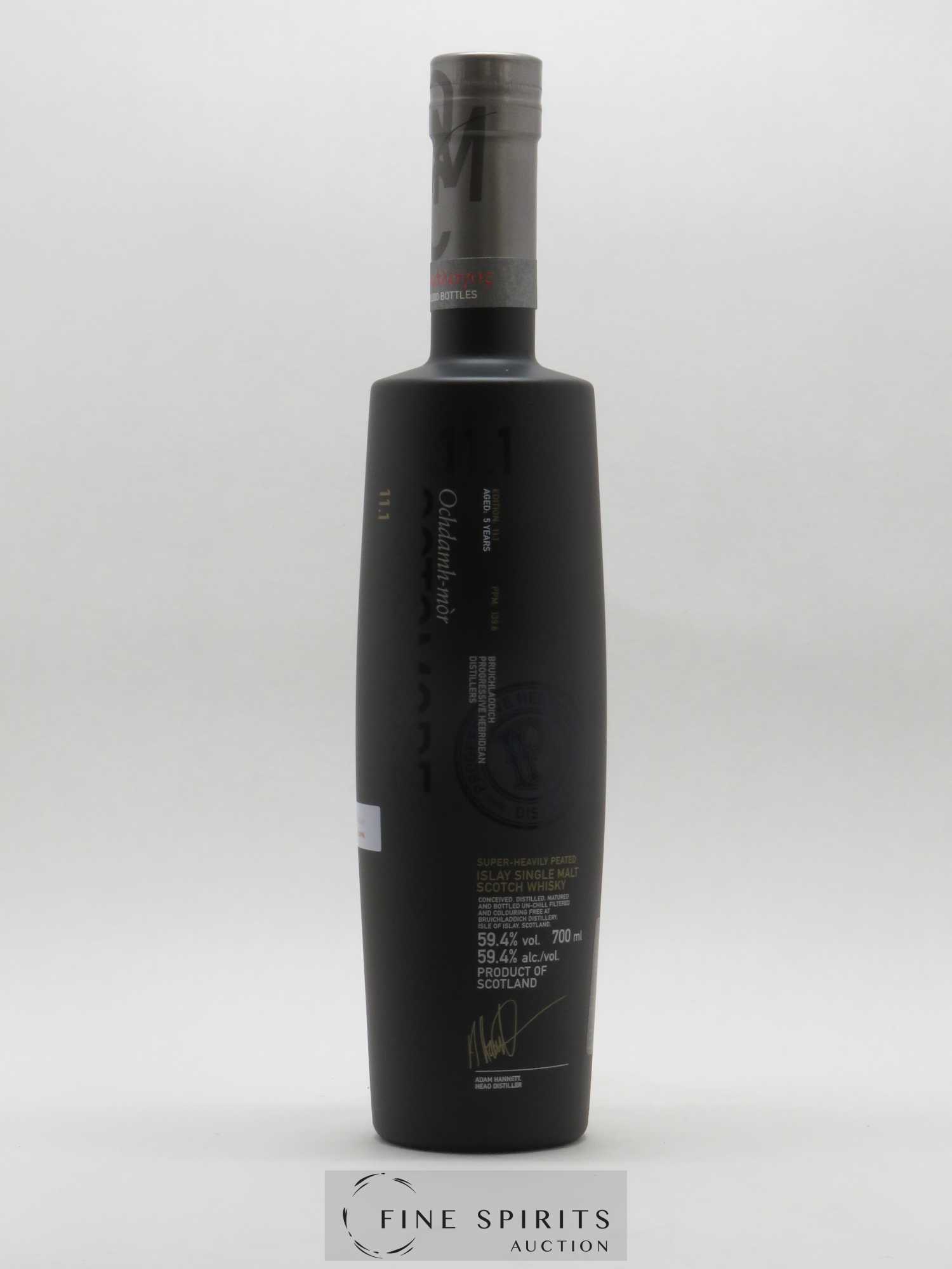 Octomore 5 years Of. Edition 11.1 Super-Heavily Peated - One of 30.000 bottles Limited Edition - Lot de 1 bouteille - 1